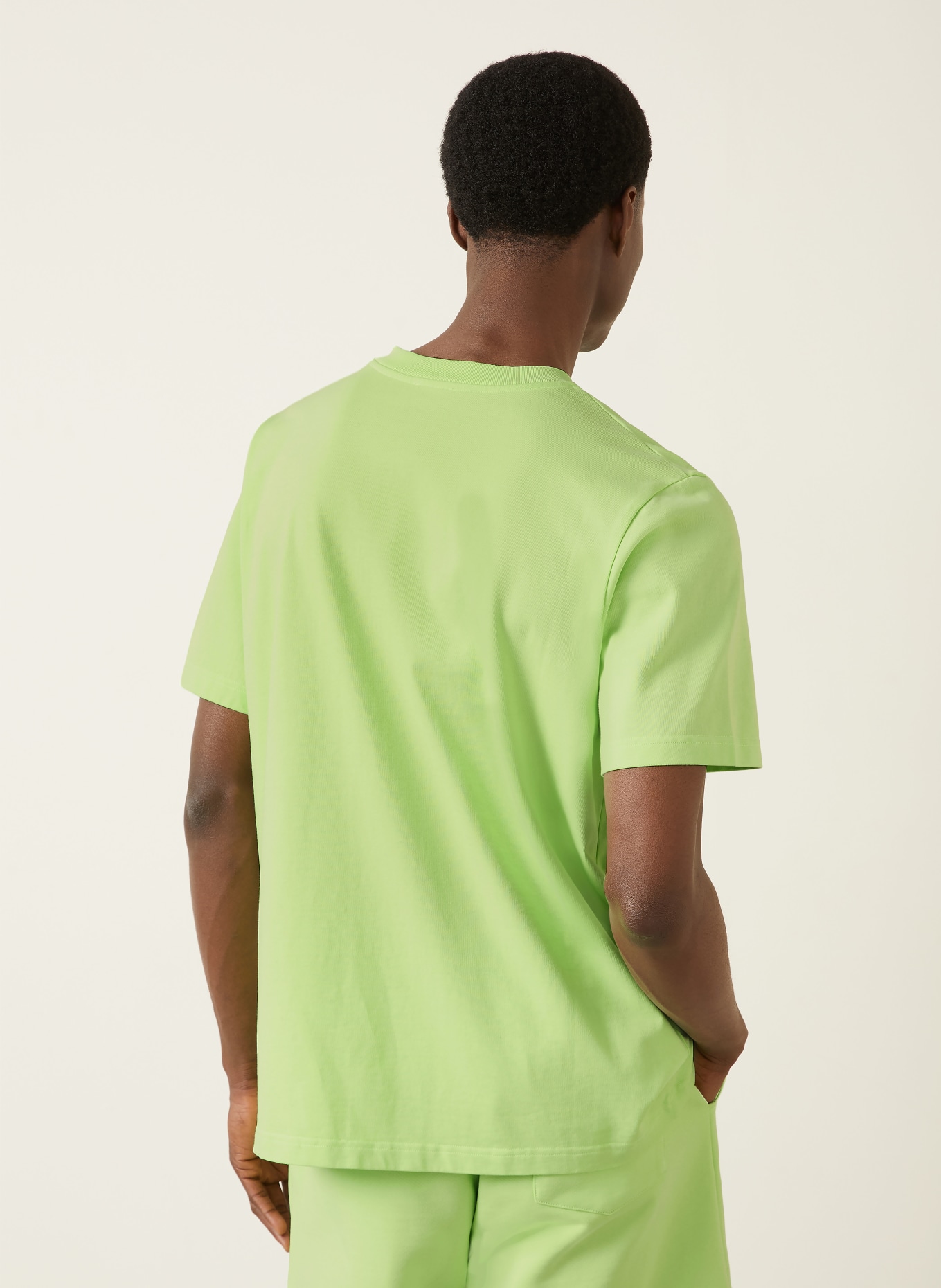 Casablanca T-Shirt INNOCENCE: HELLGRÜN / ORANGE / BLAU