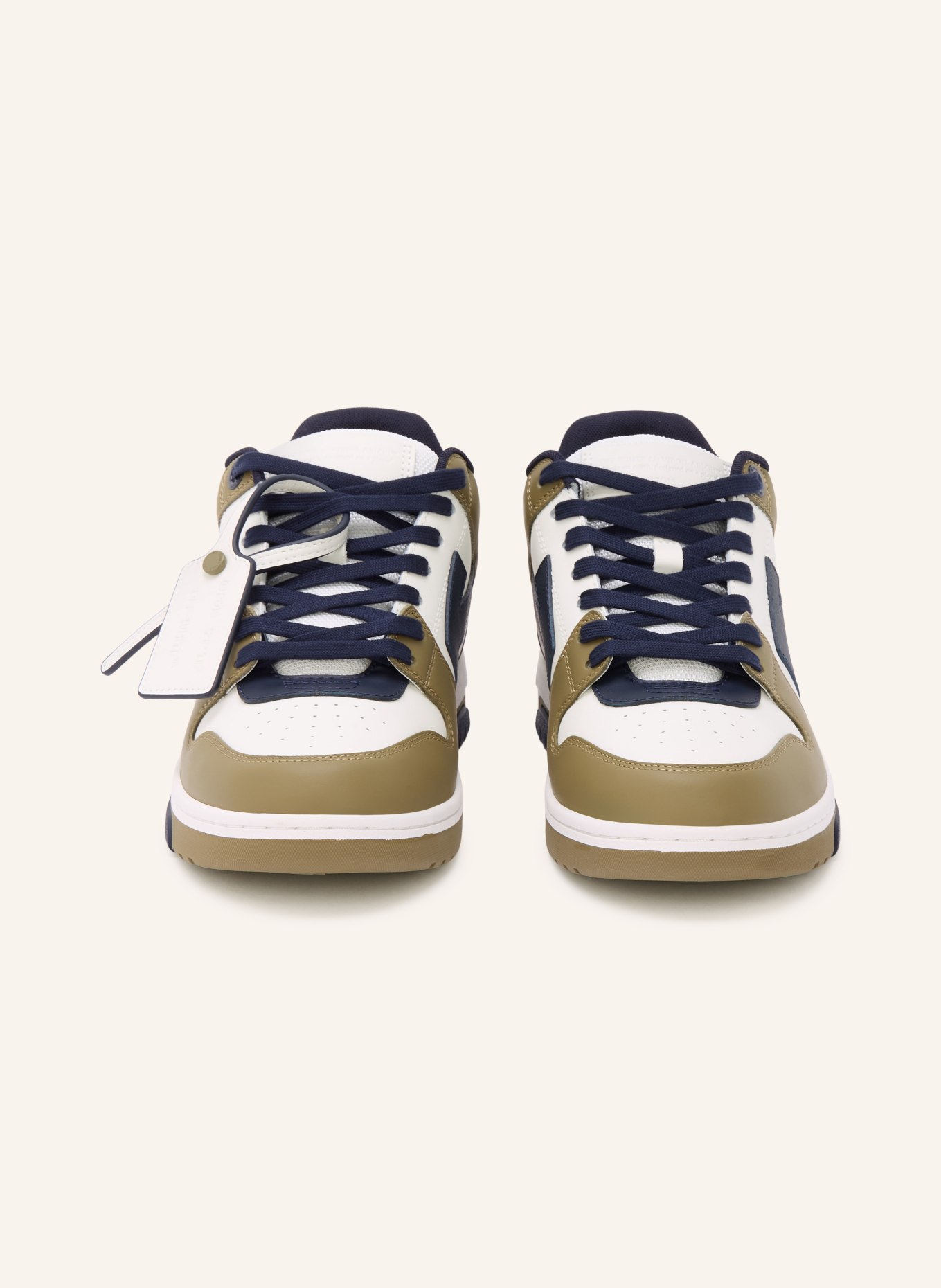 Off-White Sneaker OUT OF OFFICE: WEISS / DUNKELGRÜN / DUNKELBLAU