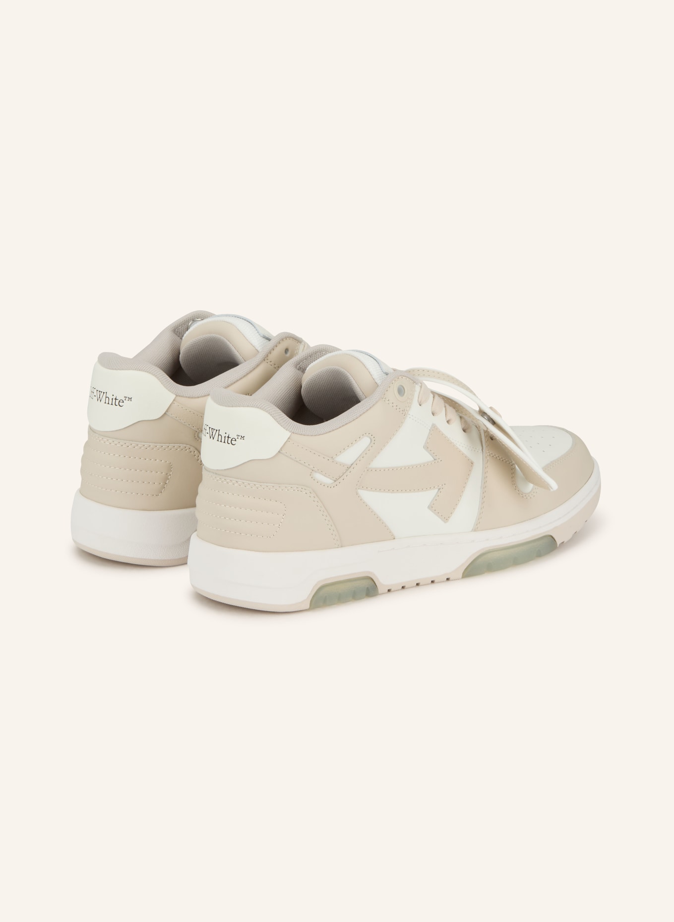Off-White Sneaker OUT OF OFFICE: WEISS / BEIGE
