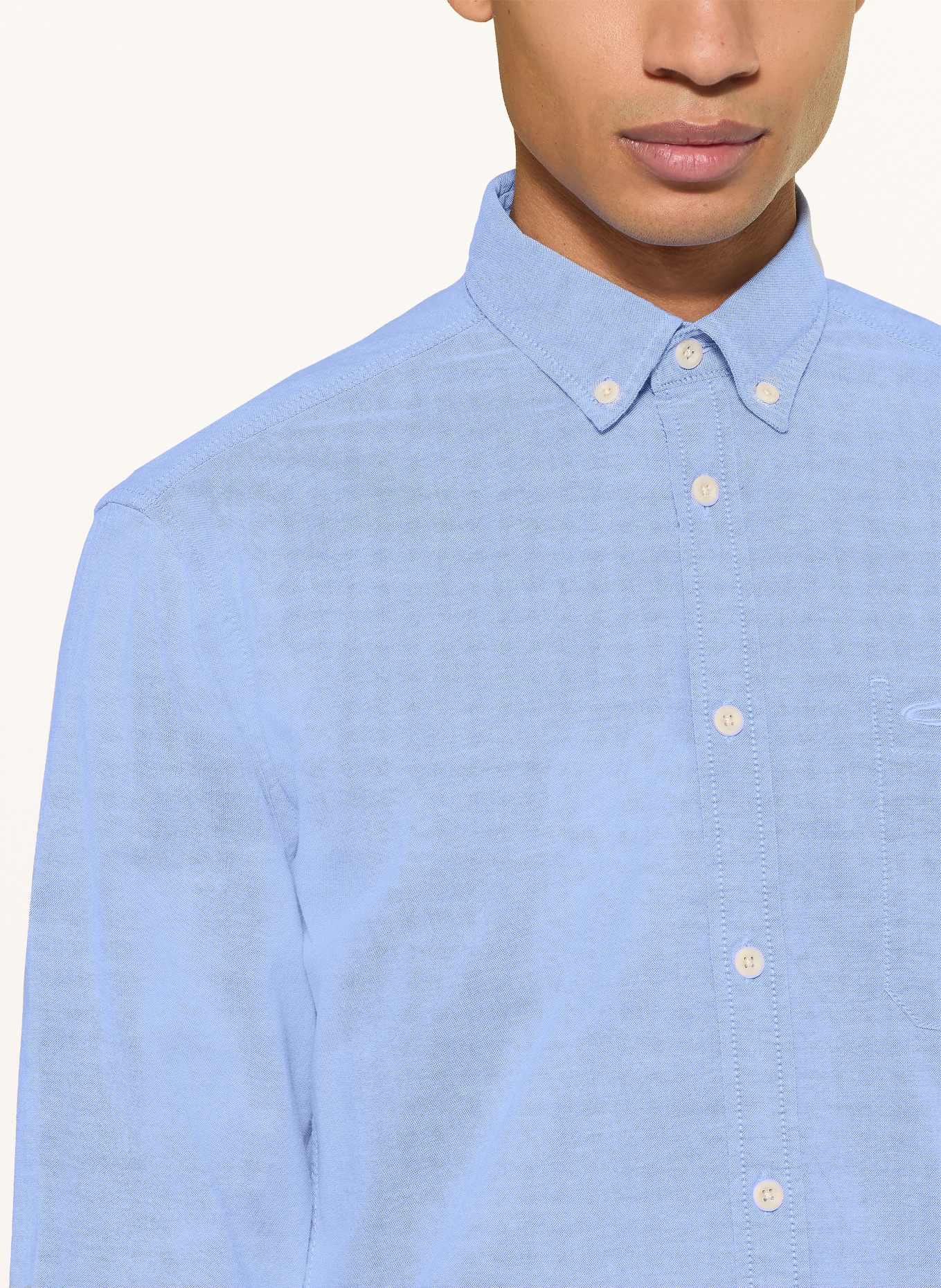 camel active Hemd Comfort Fit: HELLBLAU