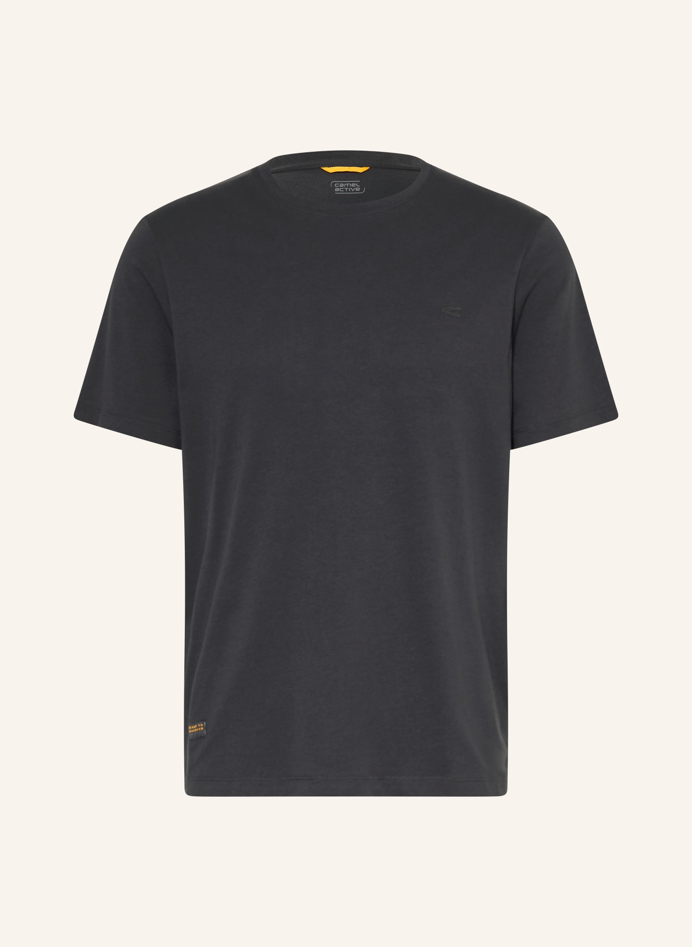 camel active T-shirt: BLACK