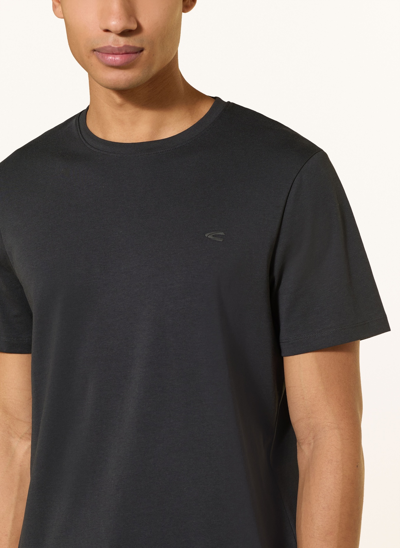 camel active T-shirt: BLACK