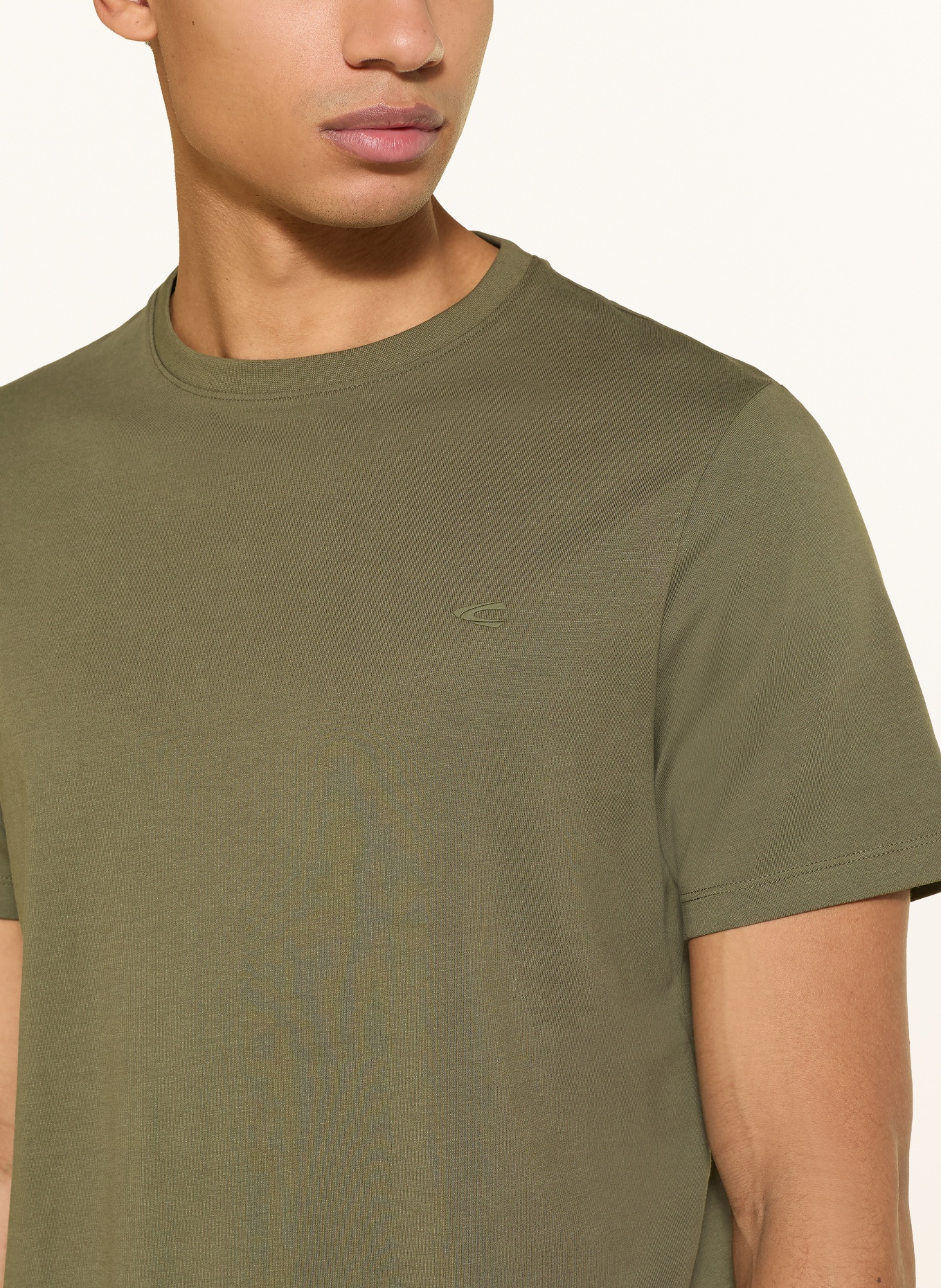 camel active T-shirt: OLIVE