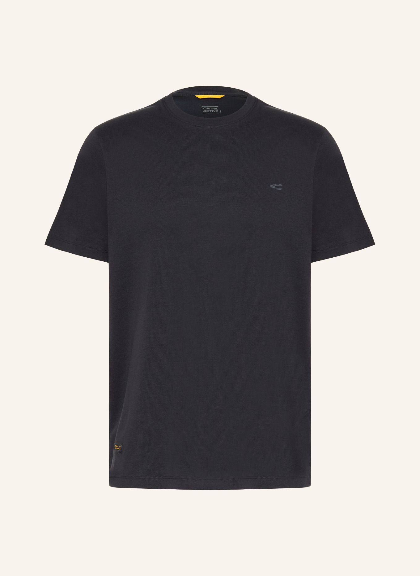 camel active T-shirt: BLACK