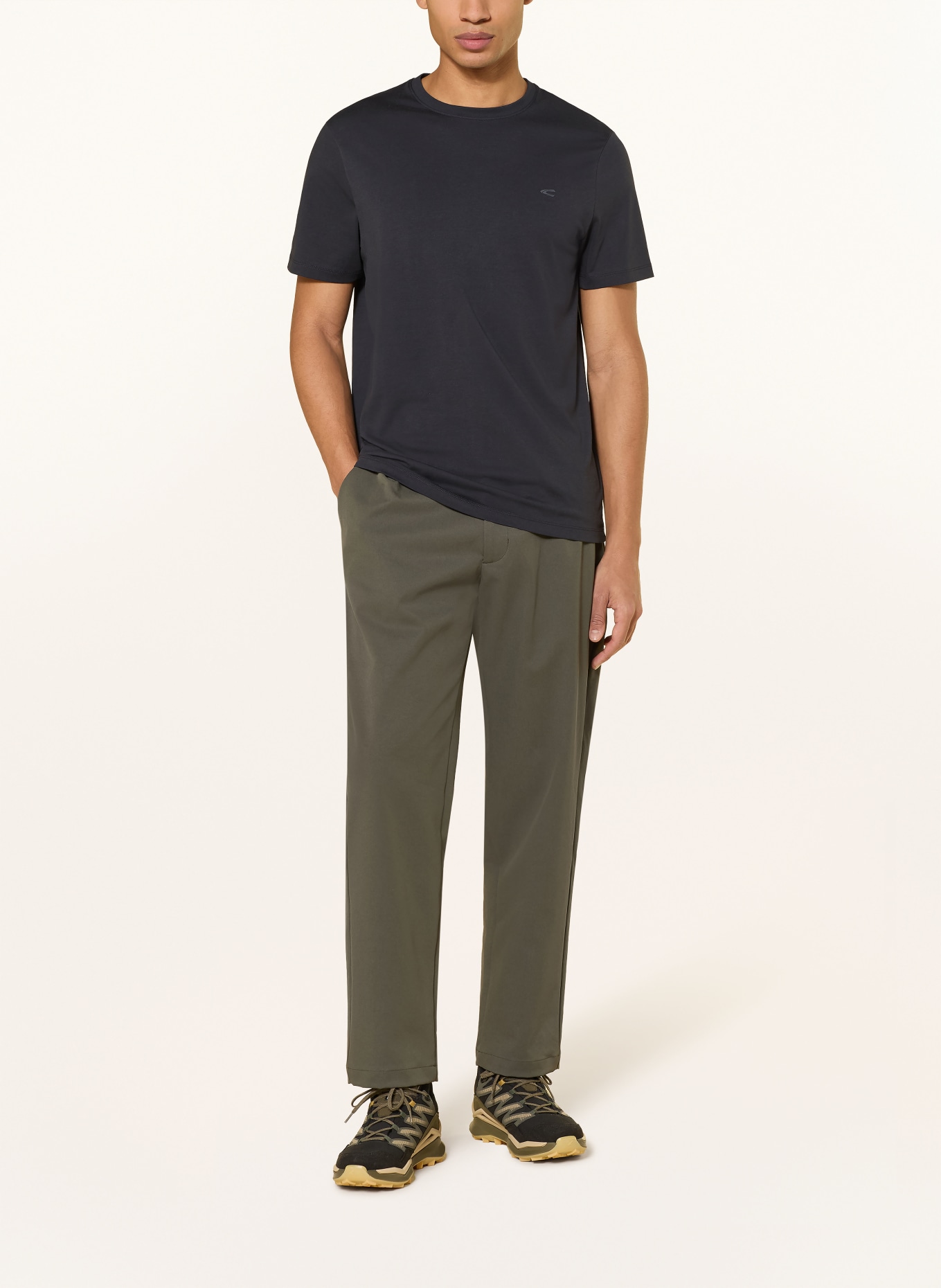 camel active T-shirt: BLACK