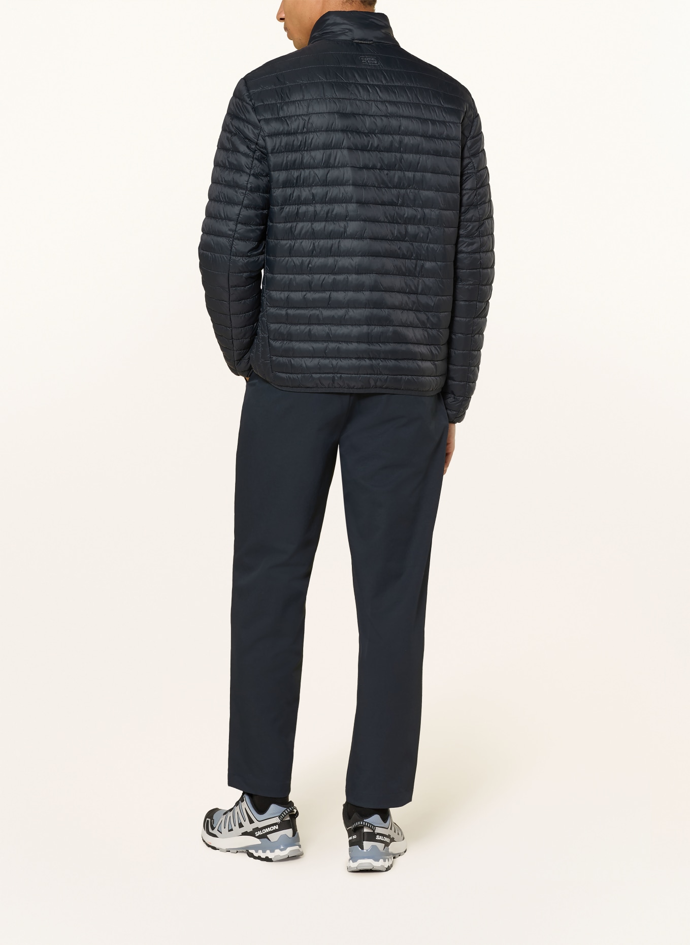 camel active quilted jacket: DARK BLUE