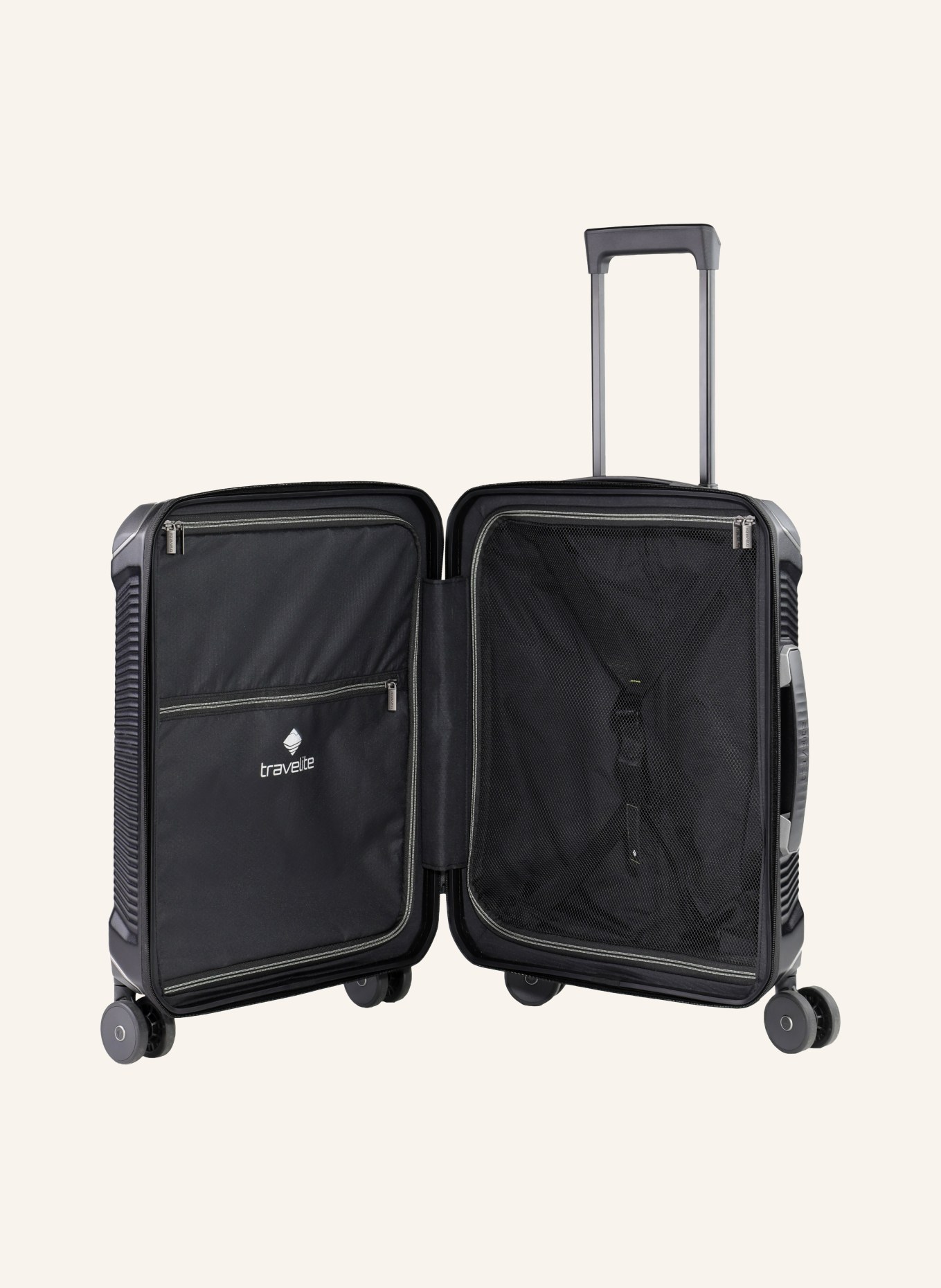 travelite Trolley MILLENNIUM S: SCHWARZ