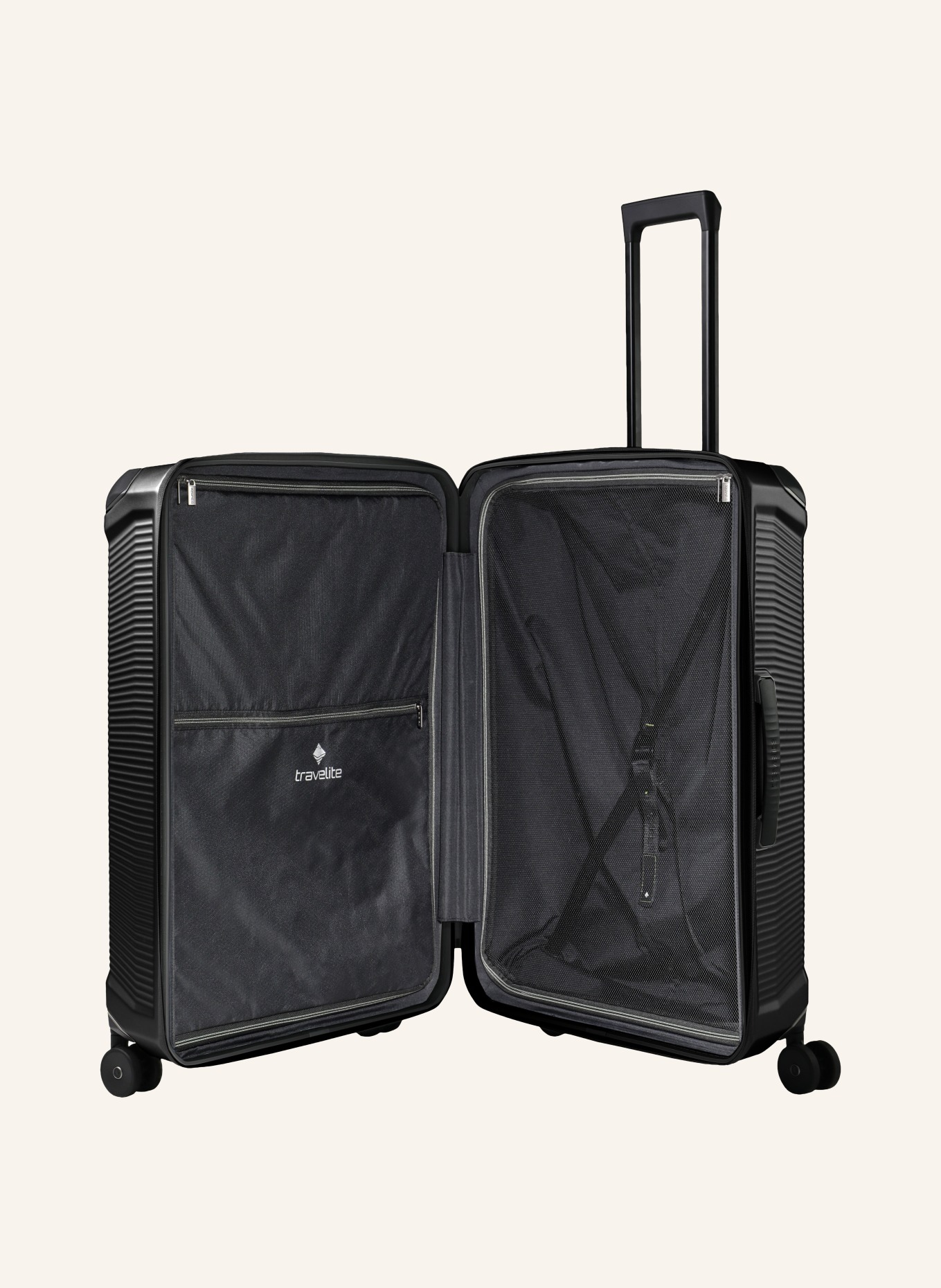 travelite Trolley MILLENNIUM L: SCHWARZ