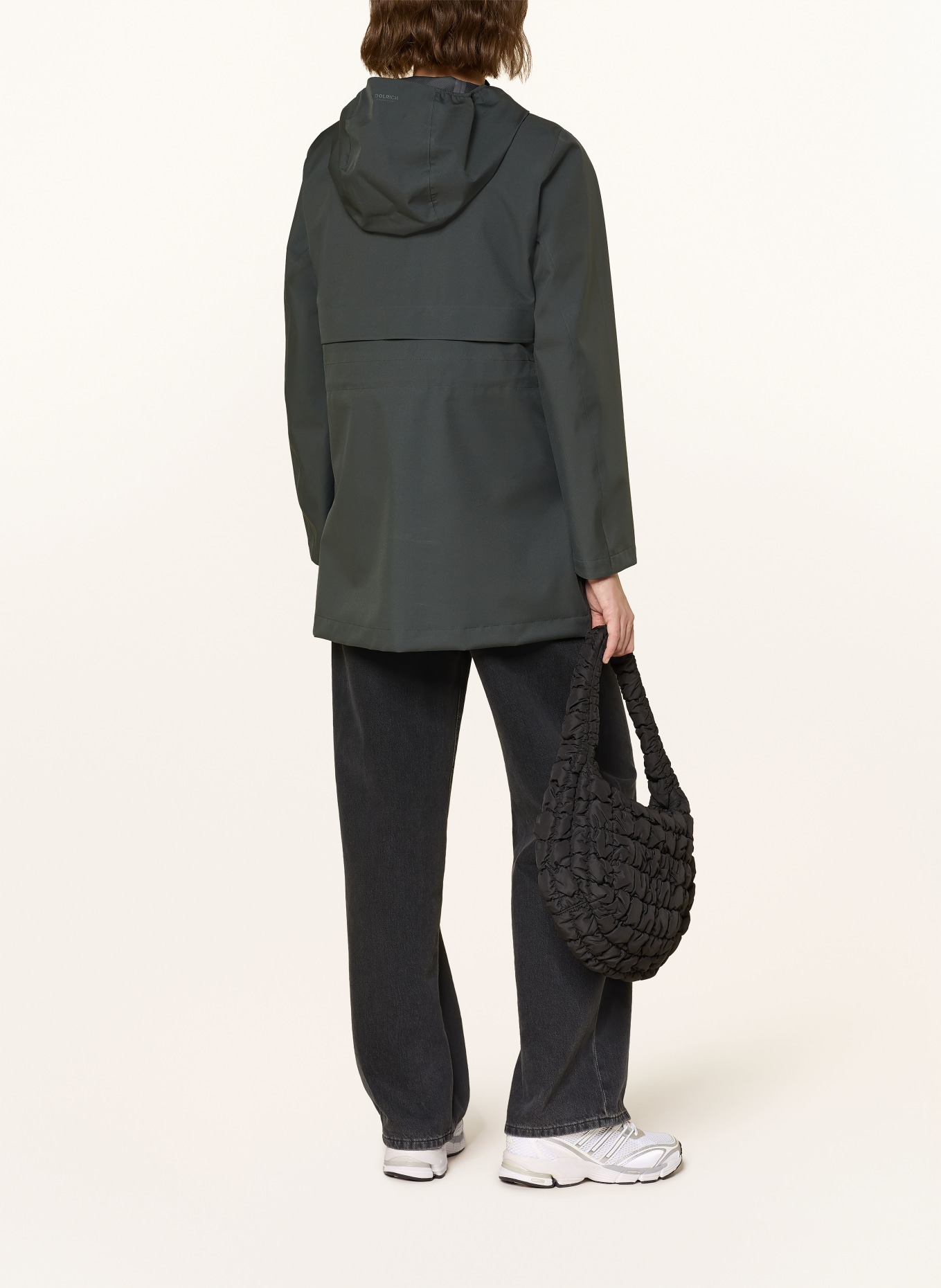 WOOLRICH 3-in-1 parka: DARK GRAY / BROWN