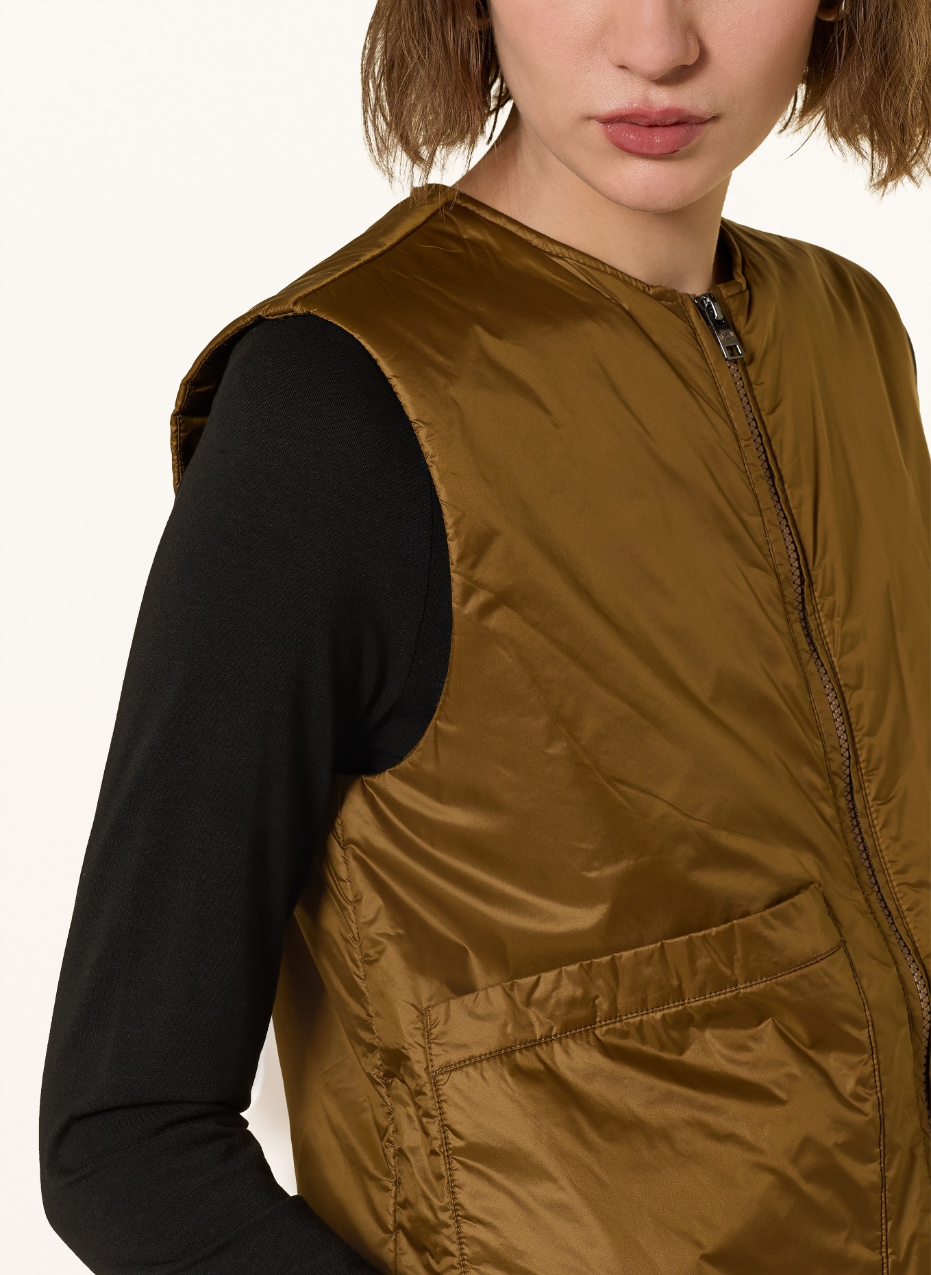 WOOLRICH 3-in-1 parka: DARK GRAY / BROWN