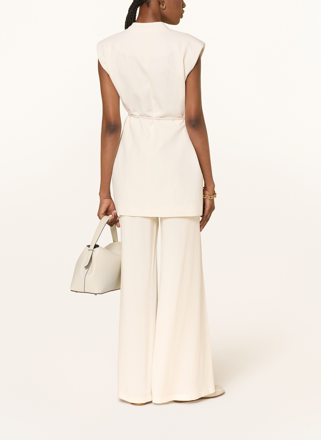 FABIANA FILIPPI Blazerweste: ECRU