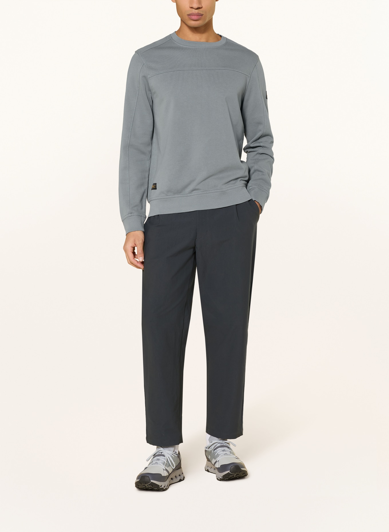 camel active cardigan: GRAY