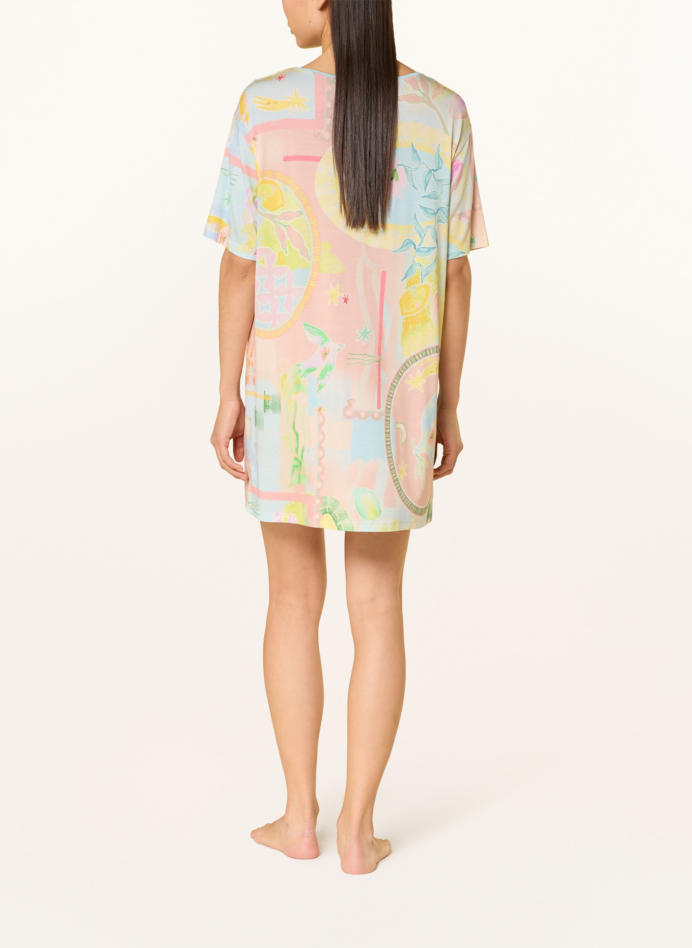 mey koszula nocna: BLADORÓŻOWY / JASNONIEBIESKI