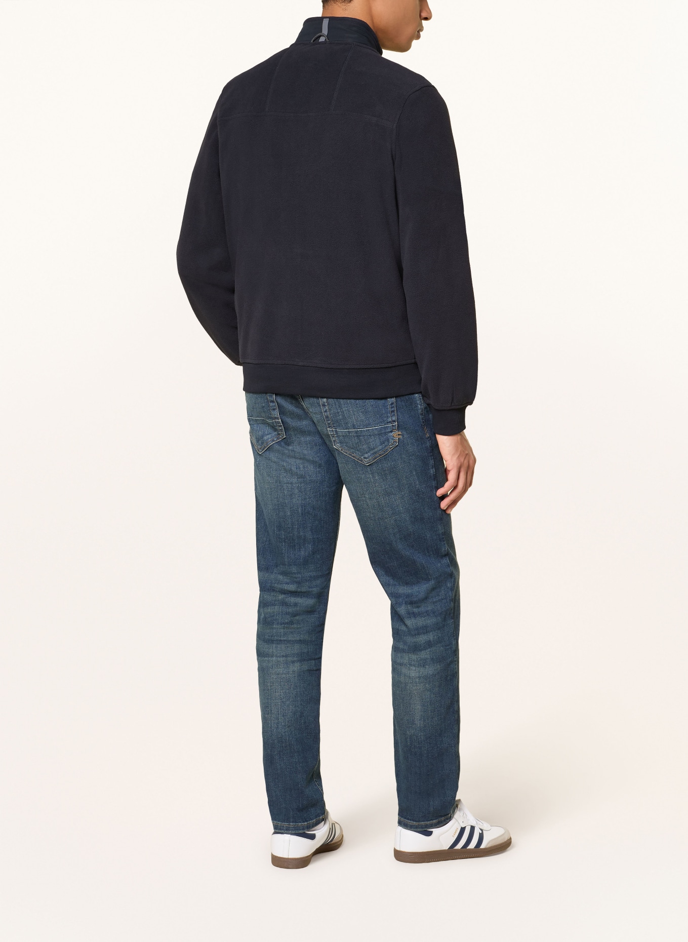 camel active fleece jacket: DARK BLUE