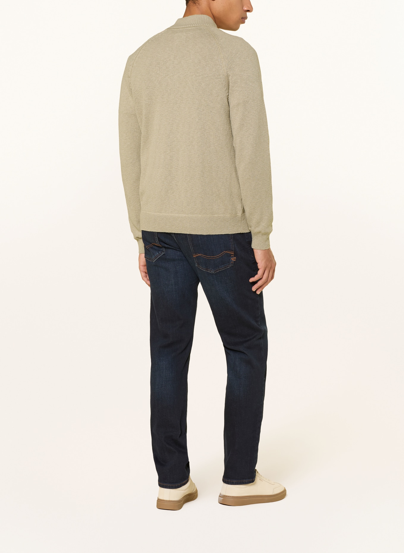 camel active Strickjacke: BEIGE