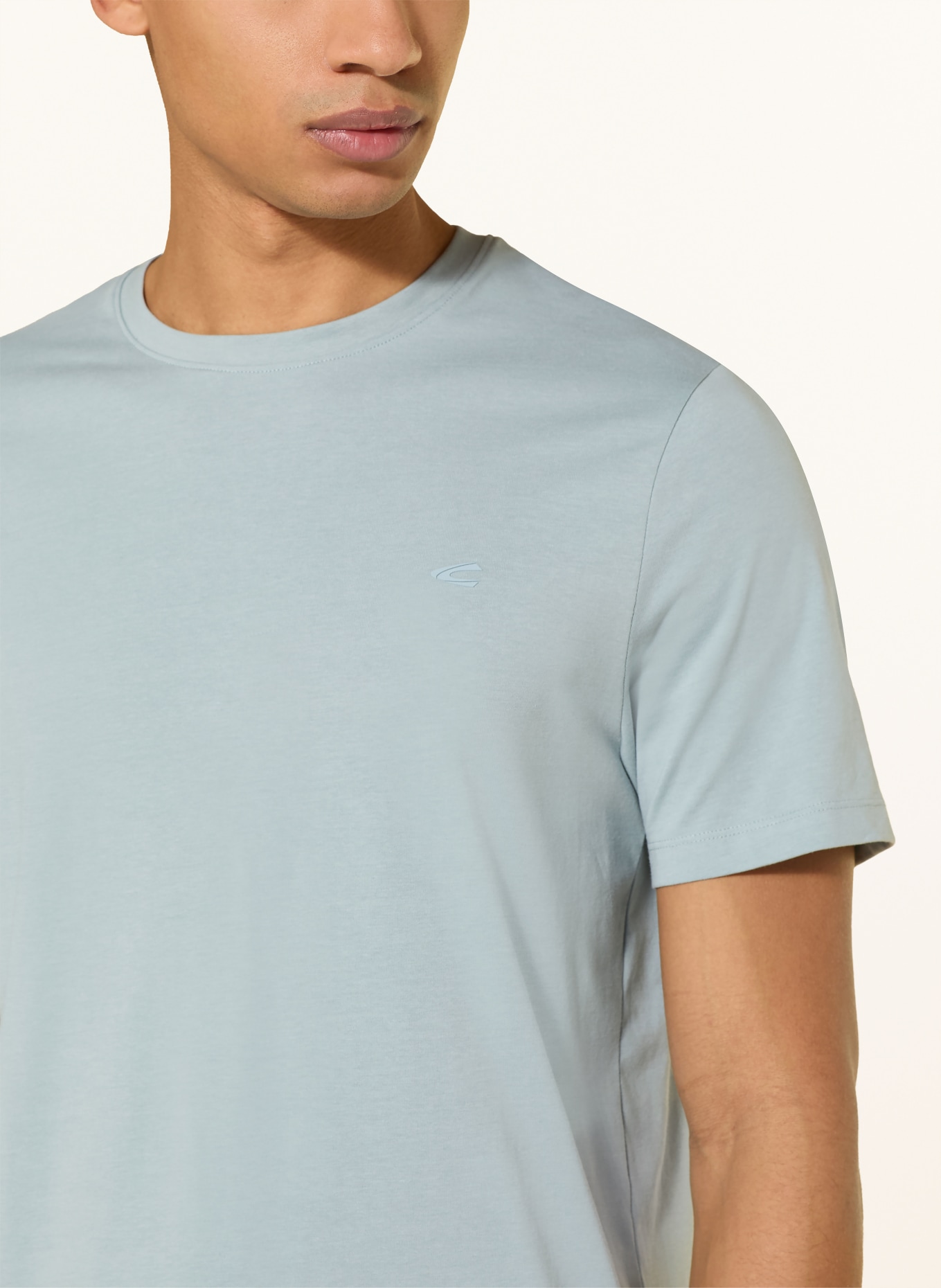 camel active T-shirt: BLUE GRAY