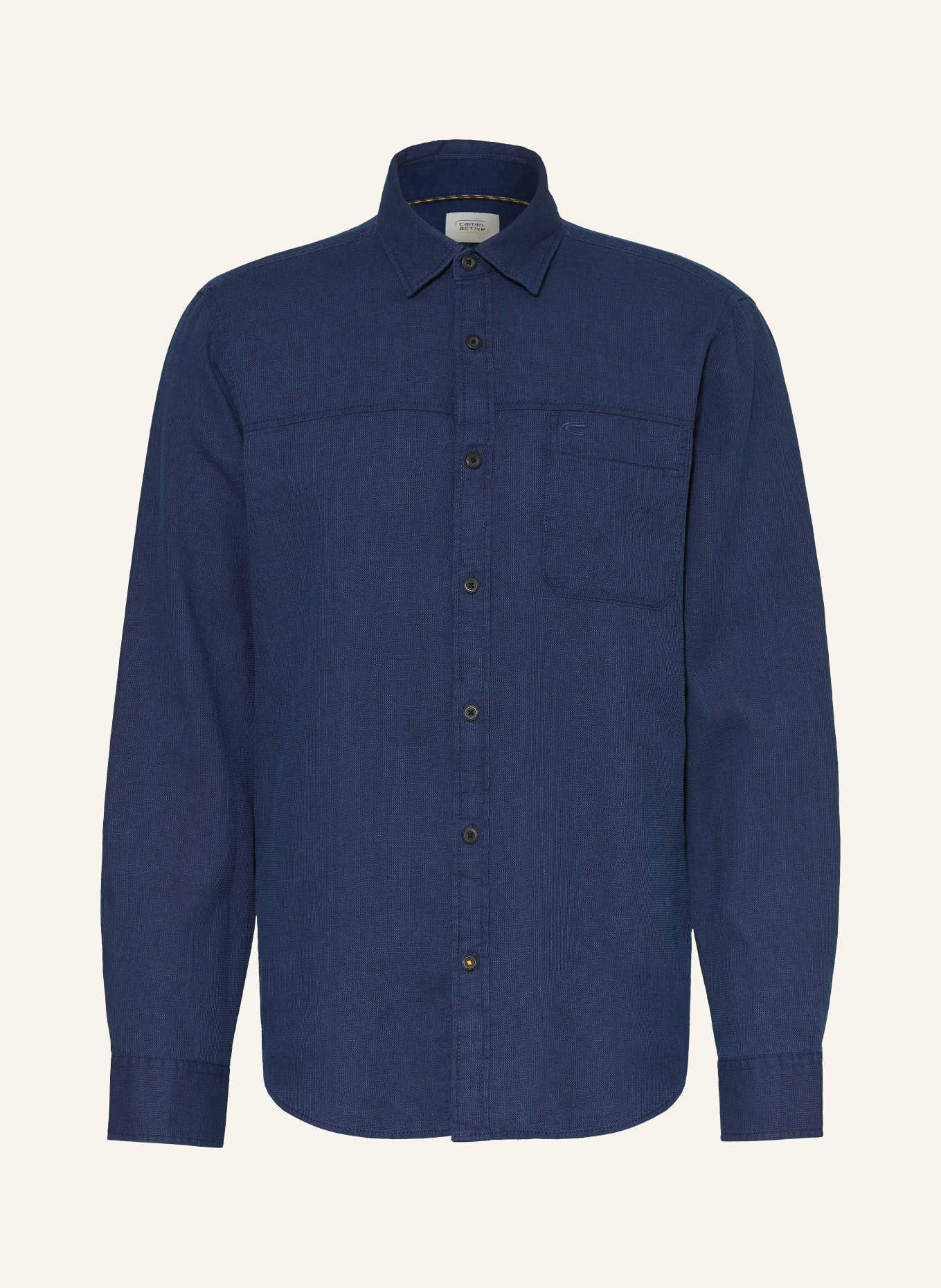 camel active Hemd Regular Fit: DUNKELBLAU