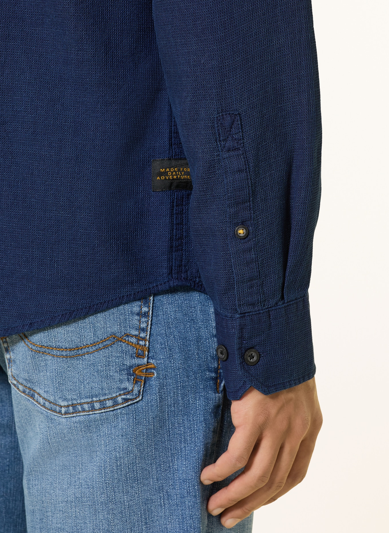 camel active Hemd Regular Fit: DUNKELBLAU