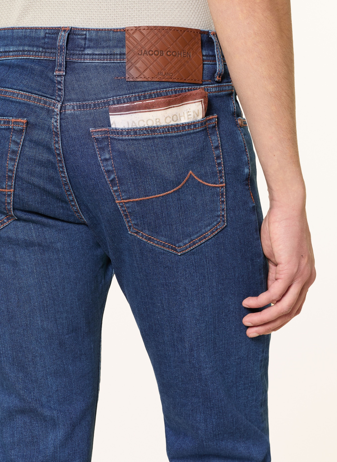 JACOB COHEN Slim fit jeans: 100D DARK BLUE