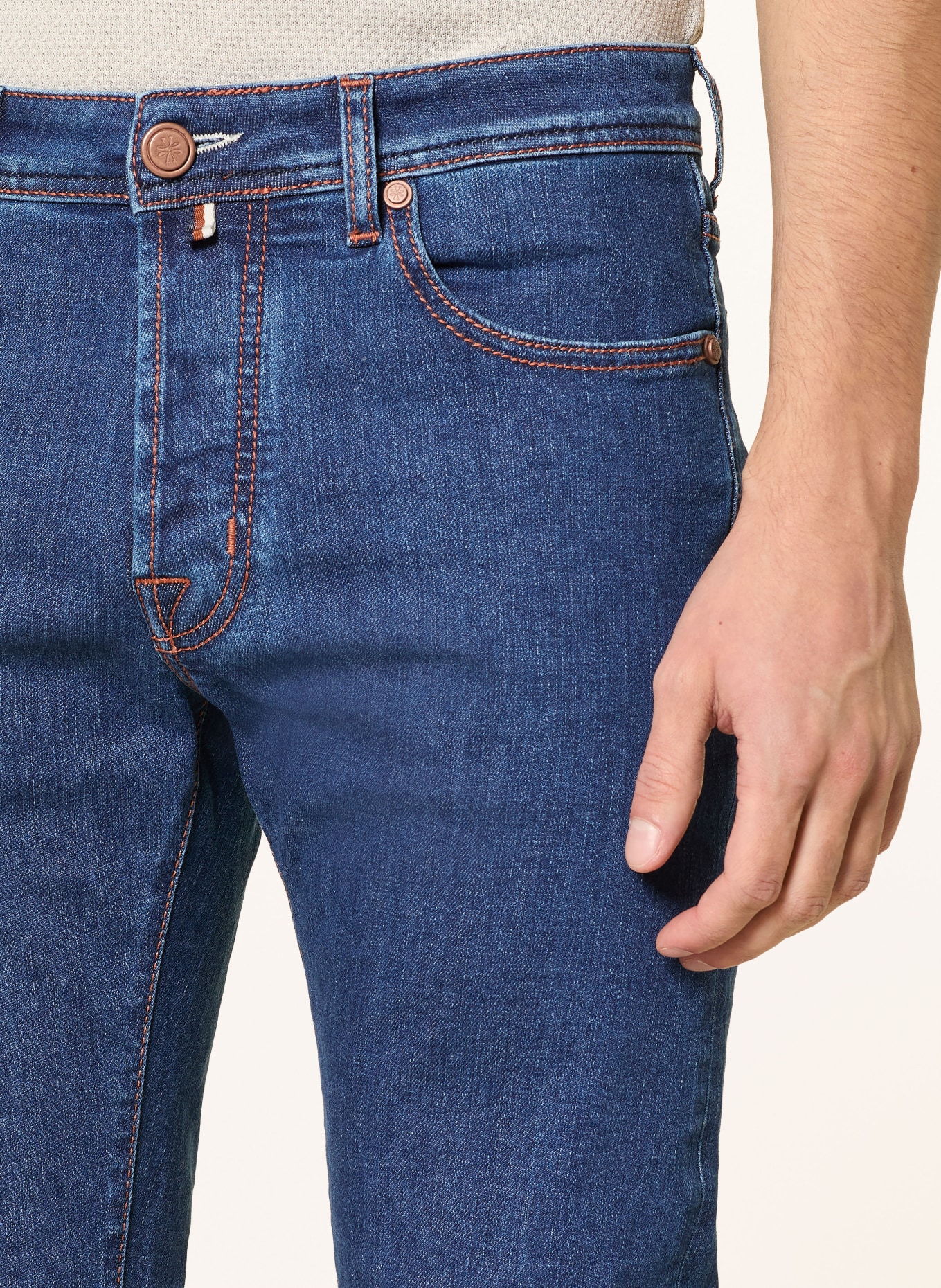 JACOB COHEN Slim fit jeans: 100D DARK BLUE