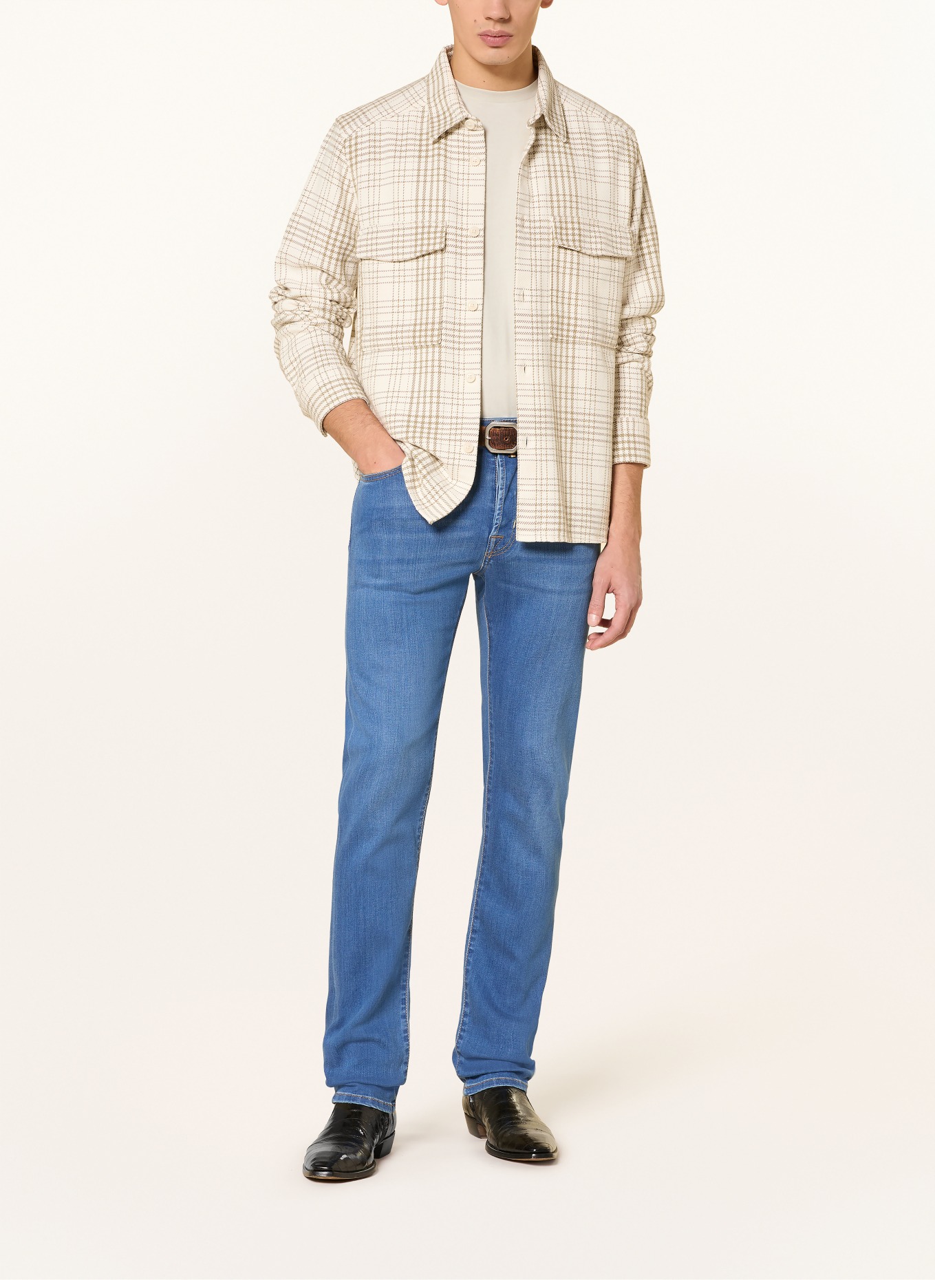 JACOB COHEN Džíny BARD Slim Fit: 200D MEDIUM BLUE