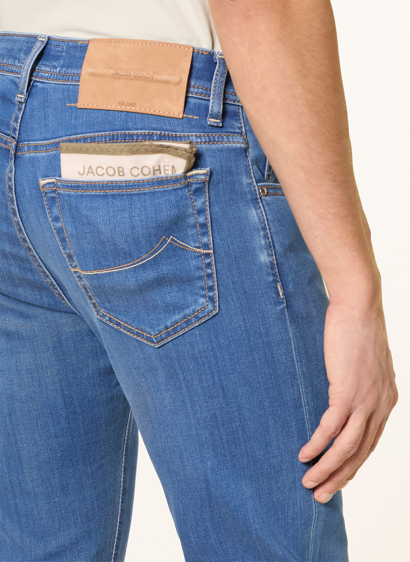 JACOB COHEN Džíny BARD Slim Fit: 200D MEDIUM BLUE