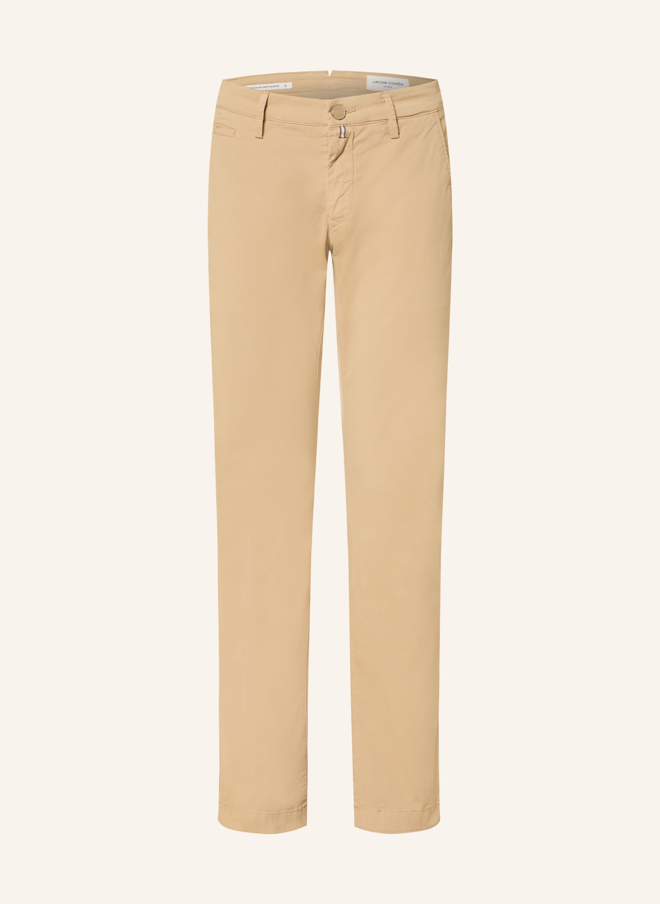 JACOB COHEN Chino BOBBY Slim Fit: BEIGE