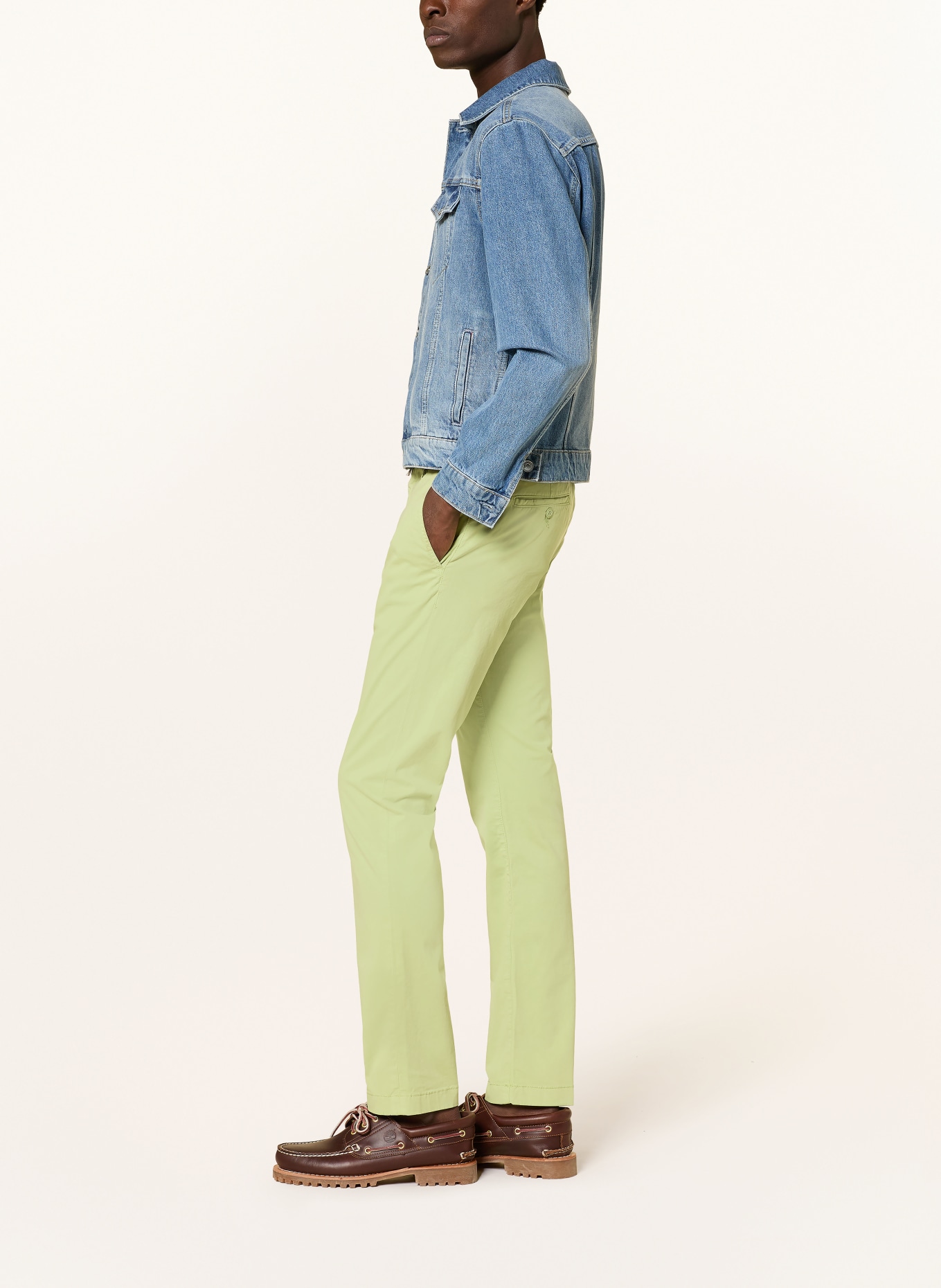 JACOB COHEN Chino BOBBY Slim Fit: HELLGRÜN