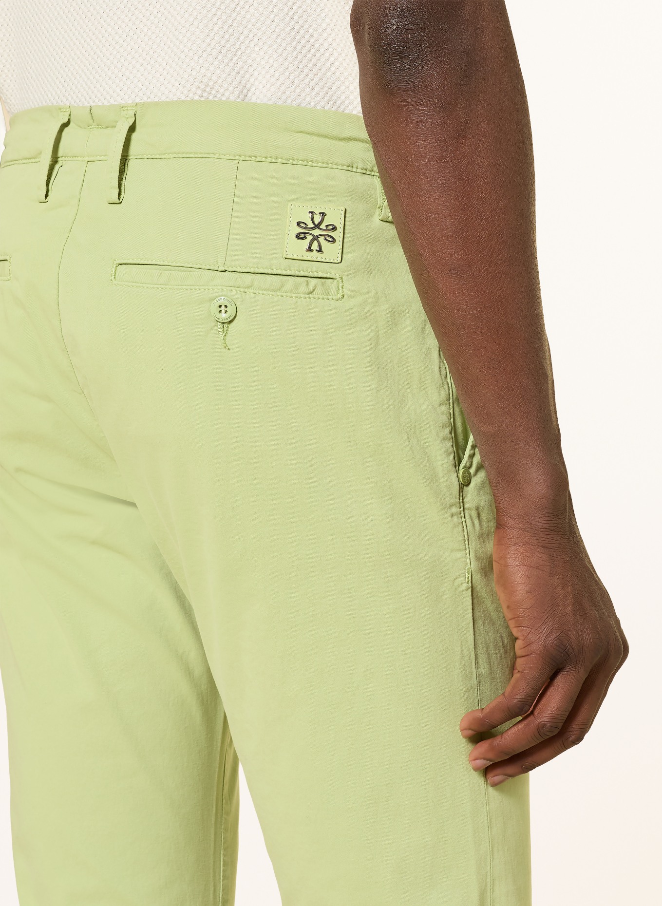 JACOB COHEN Chino BOBBY Slim Fit: HELLGRÜN