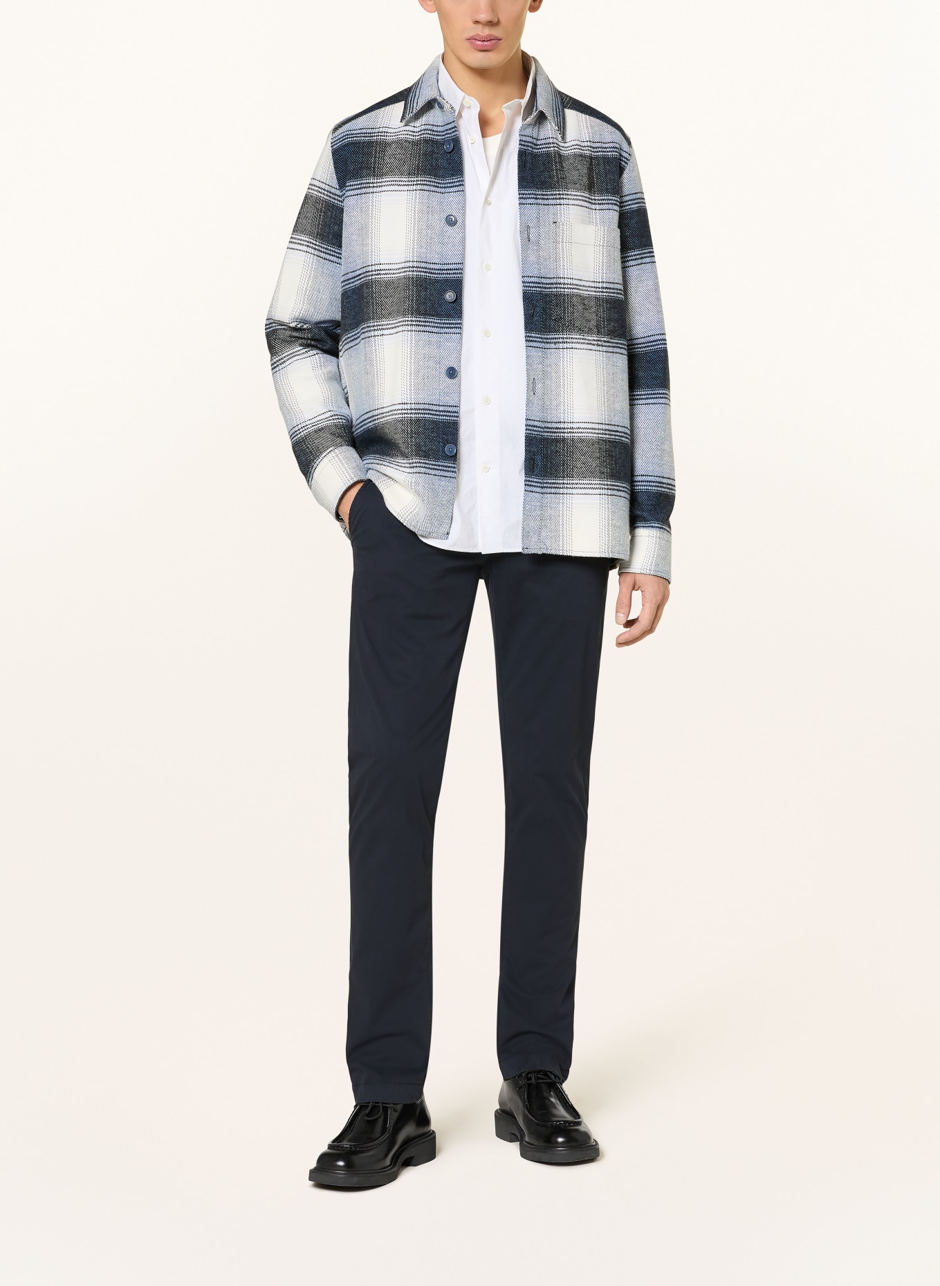 JACOB COHEN Chino BOBBY Slim Fit: DUNKELBLAU