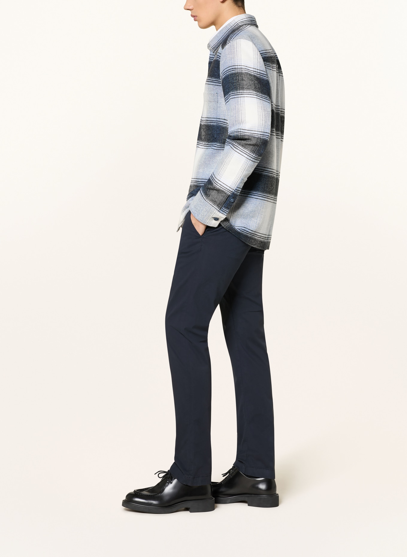 JACOB COHEN Chino BOBBY Slim Fit: DUNKELBLAU