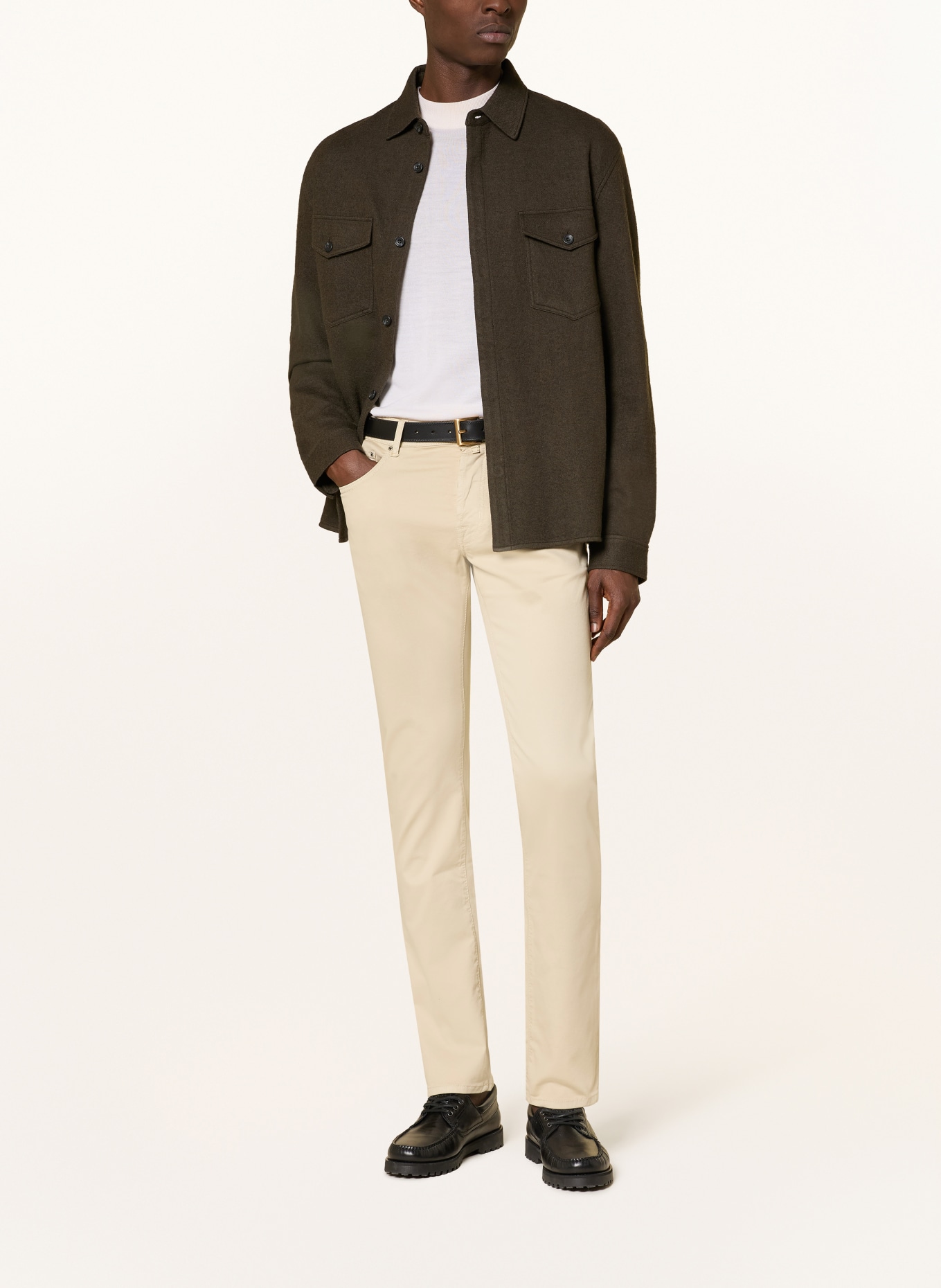 JACOB COHEN Hose BARD Slim Fit: BEIGE