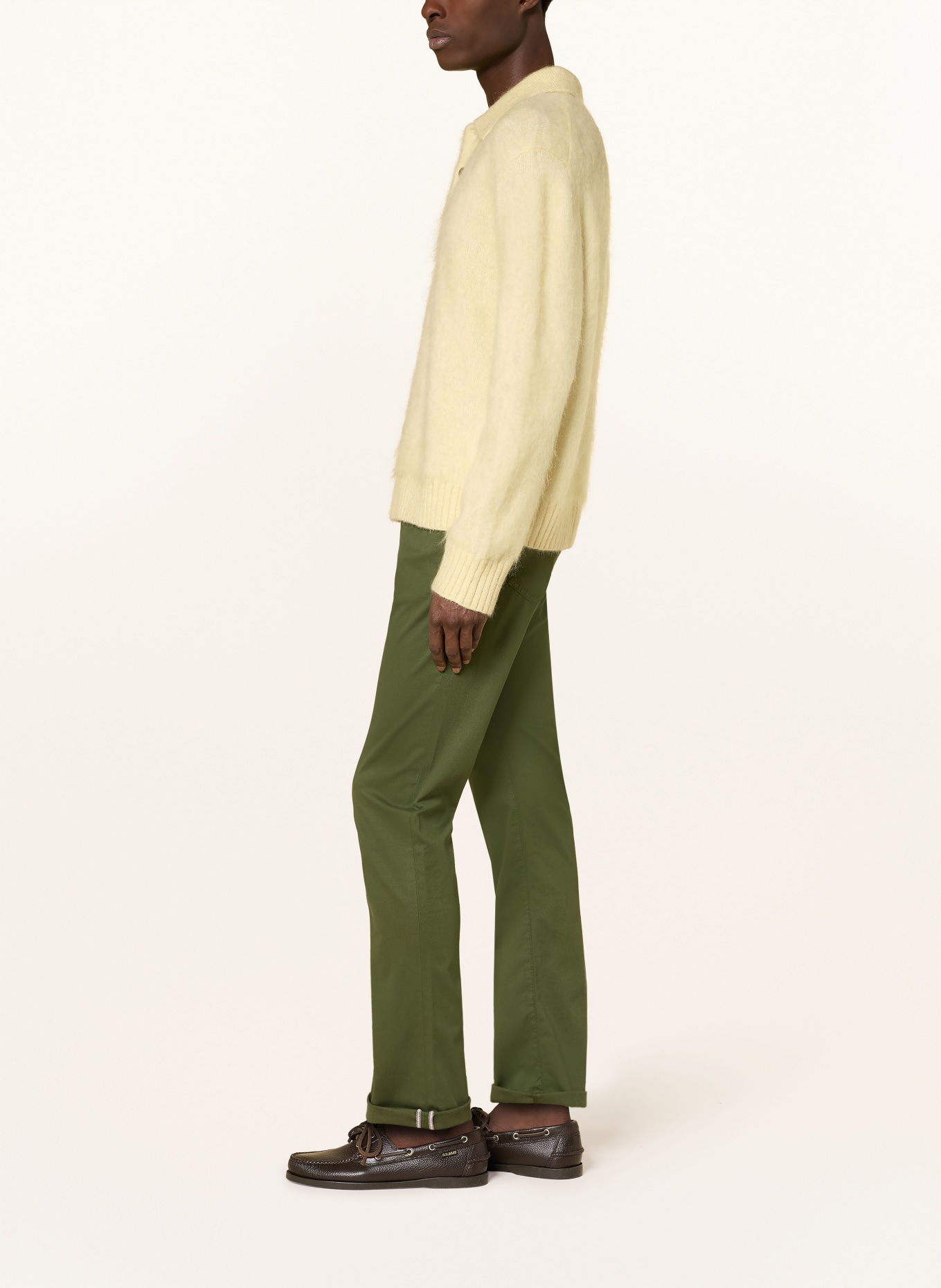 JACOB COHEN Hose BARD Slim Fit: GRÜN