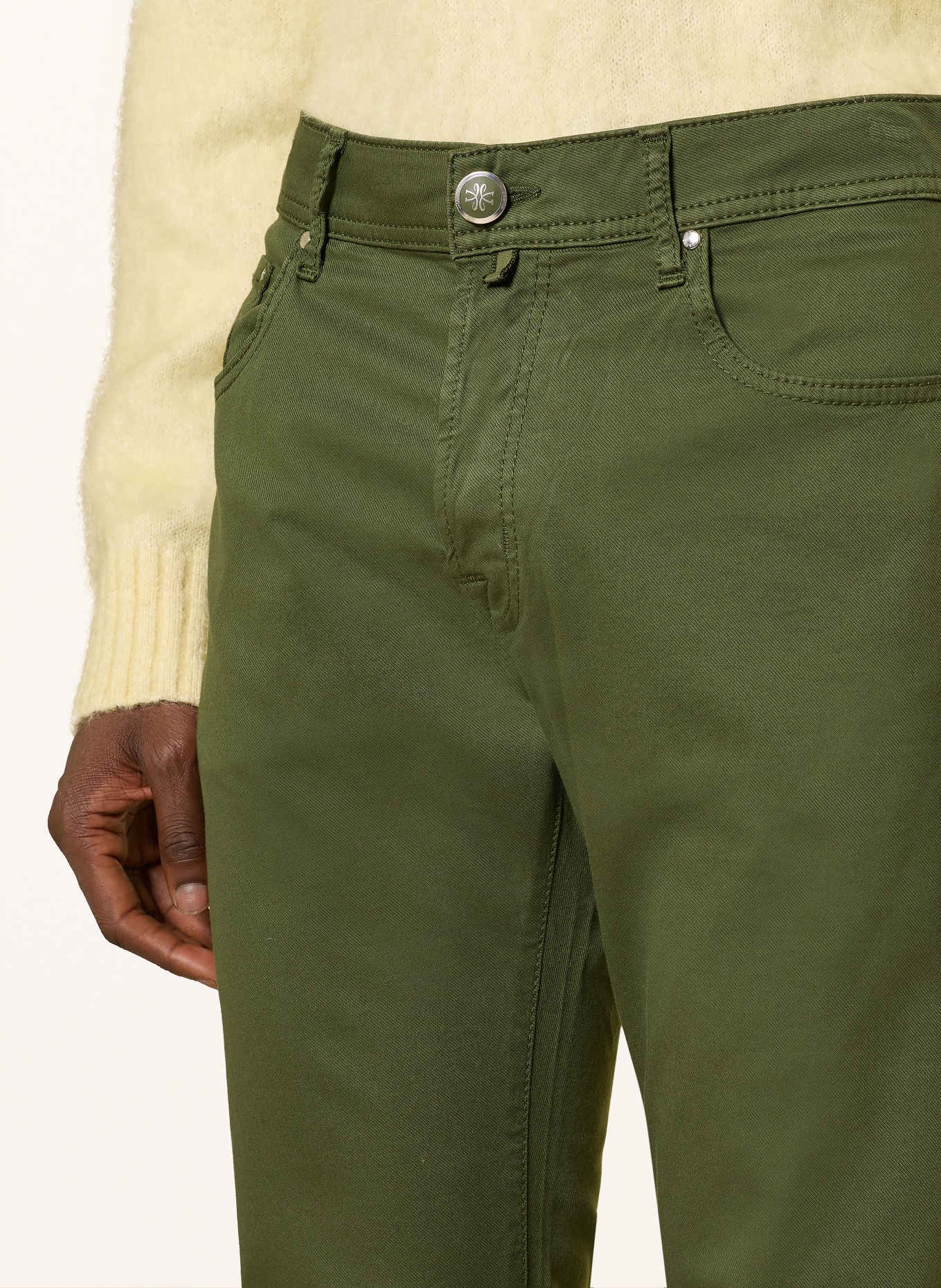 JACOB COHEN Hose BARD Slim Fit: GRÜN