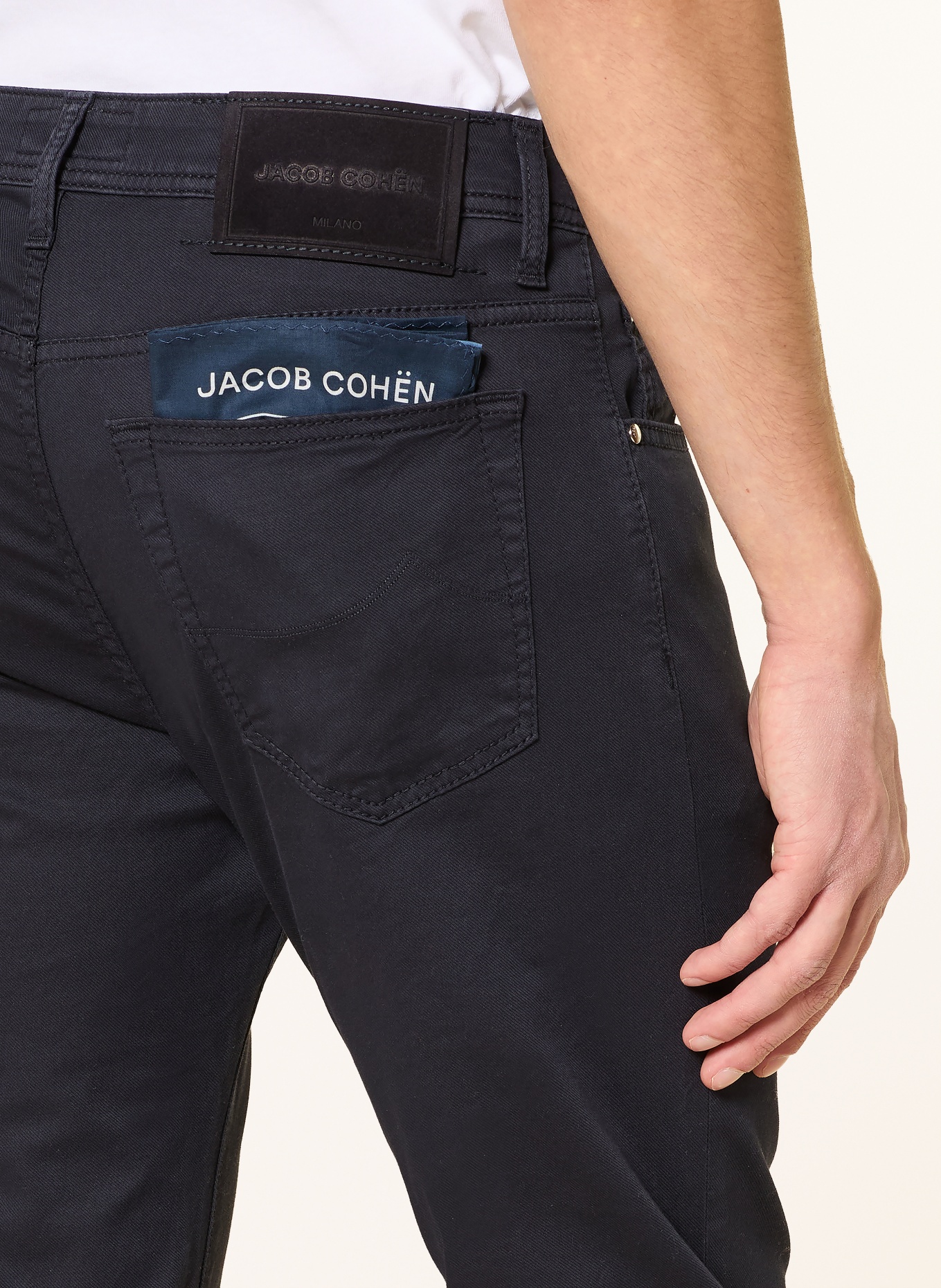 JACOB COHEN Hose BARD Slim Fit: Y99 NAVY BLUE