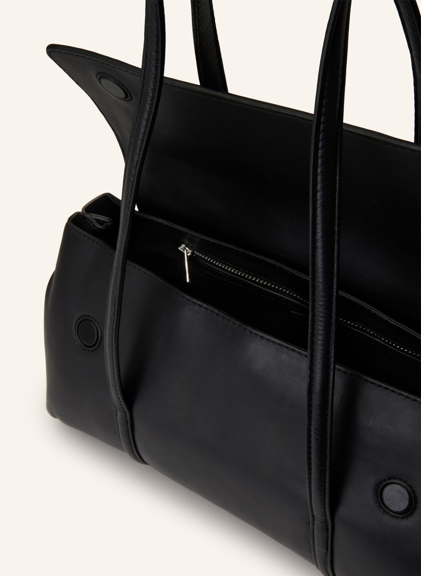 COS sac à bandoulière: NOIR