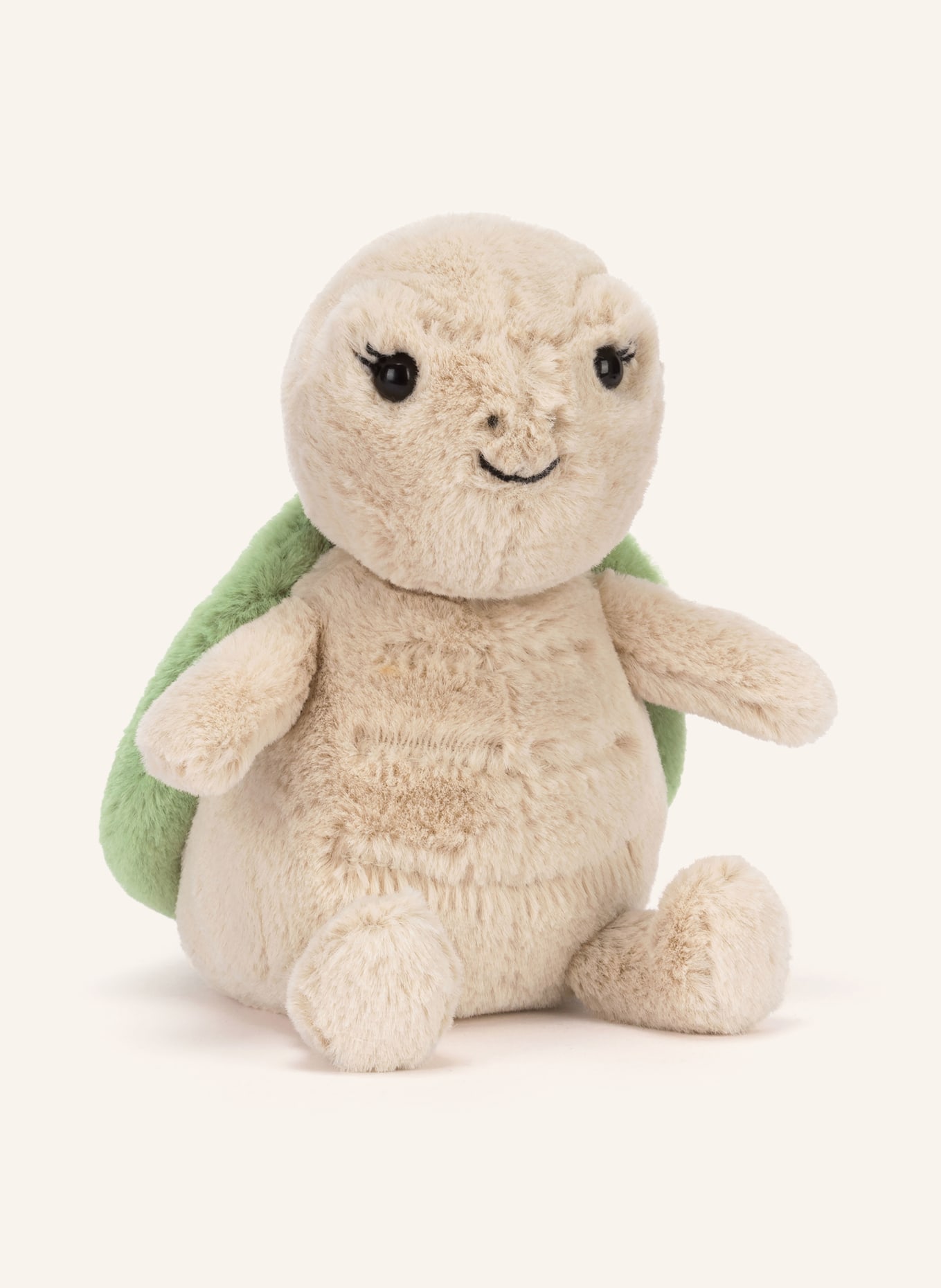 Jellycat Pluszowa zabawka THIMBLE TURTLE: BEŻOWY / ZIELONY