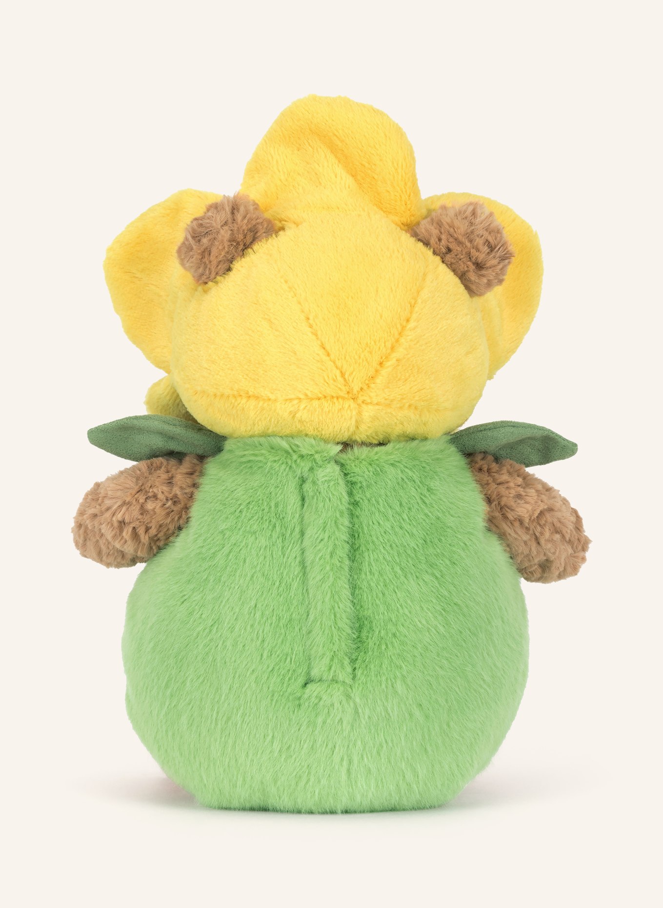 Jellycat Pluszowa zabawka BARTHOLOMEW BEAR DAFFODIL OUTFIT: BRĄZOWY / ŻÓŁTY / ZIELONY