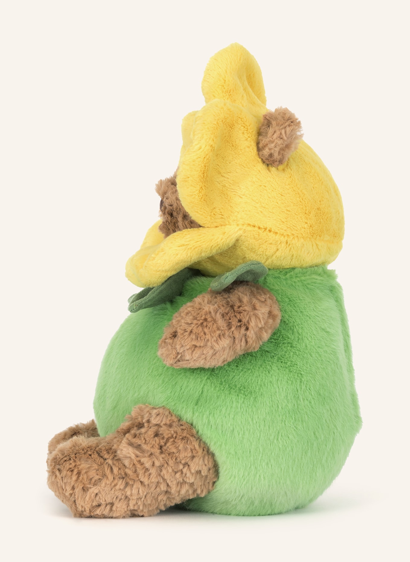 Jellycat Pluszowa zabawka BARTHOLOMEW BEAR DAFFODIL OUTFIT: BRĄZOWY / ŻÓŁTY / ZIELONY