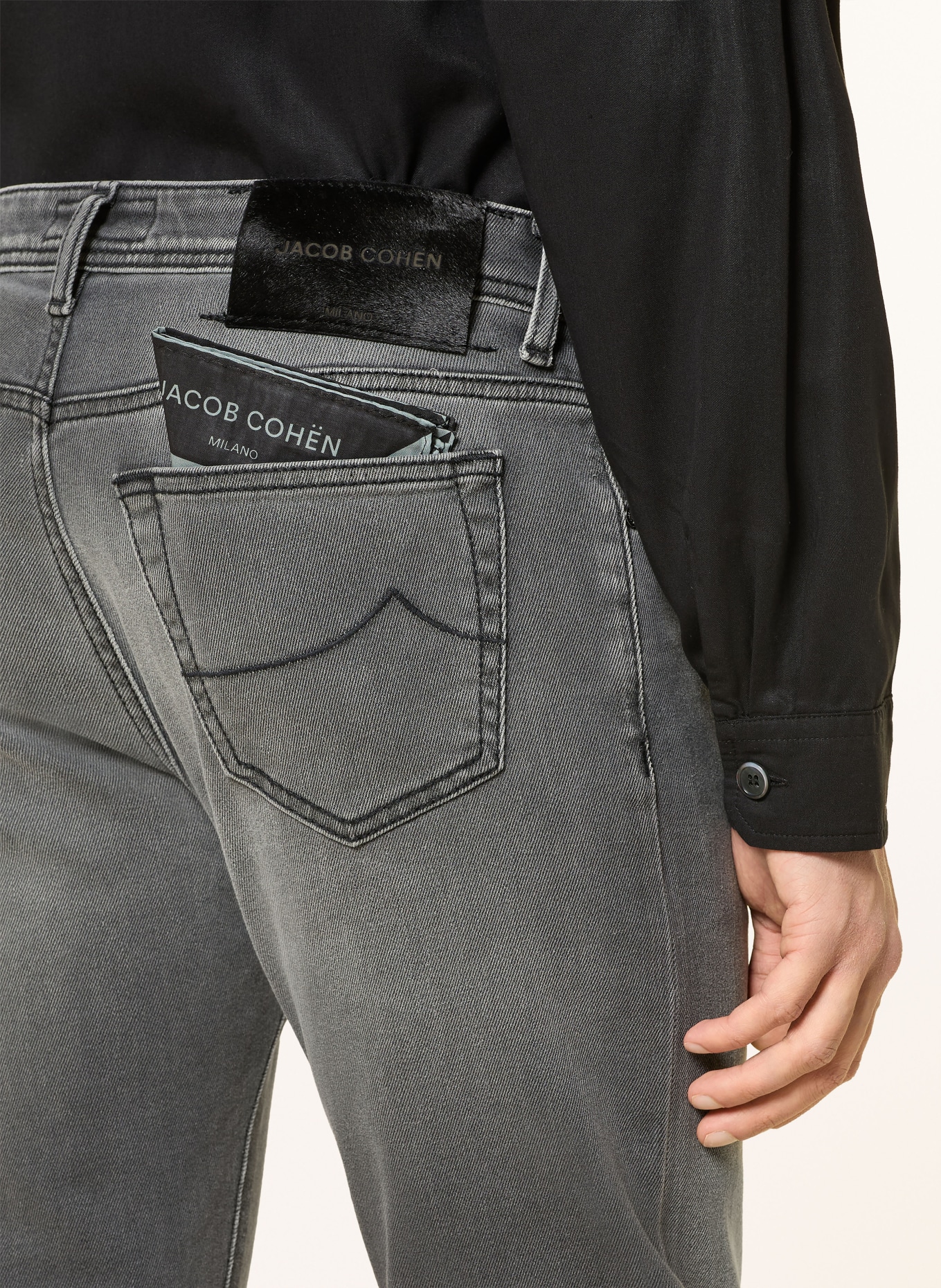 JACOB COHEN Dżinsy BARD Slim Fit: 600D MEDIUM BLACK