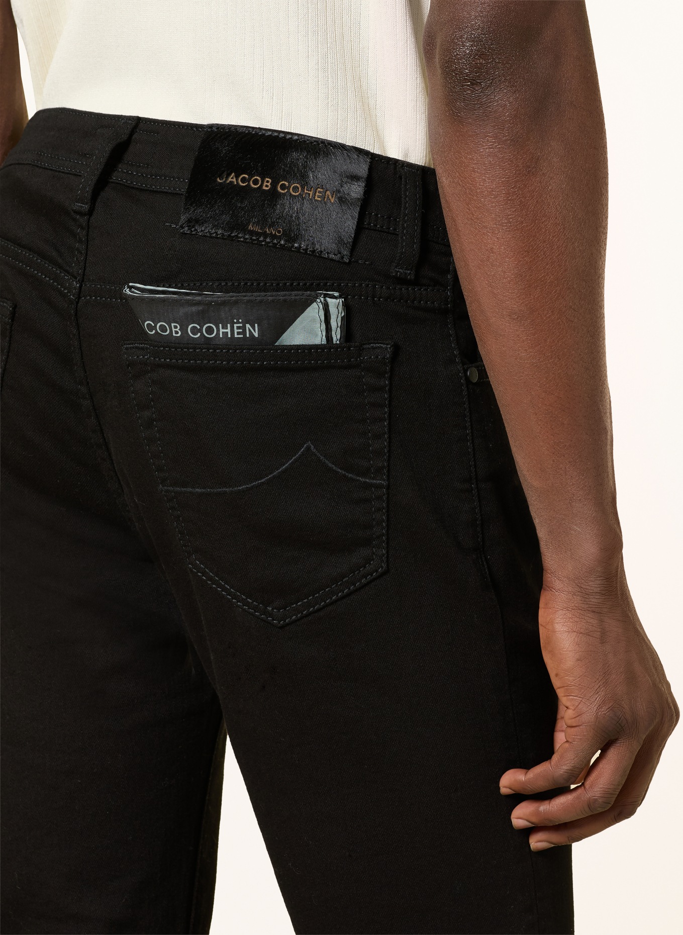 JACOB COHEN Jeans BARD Slim Fit: 500D DARK BLACK