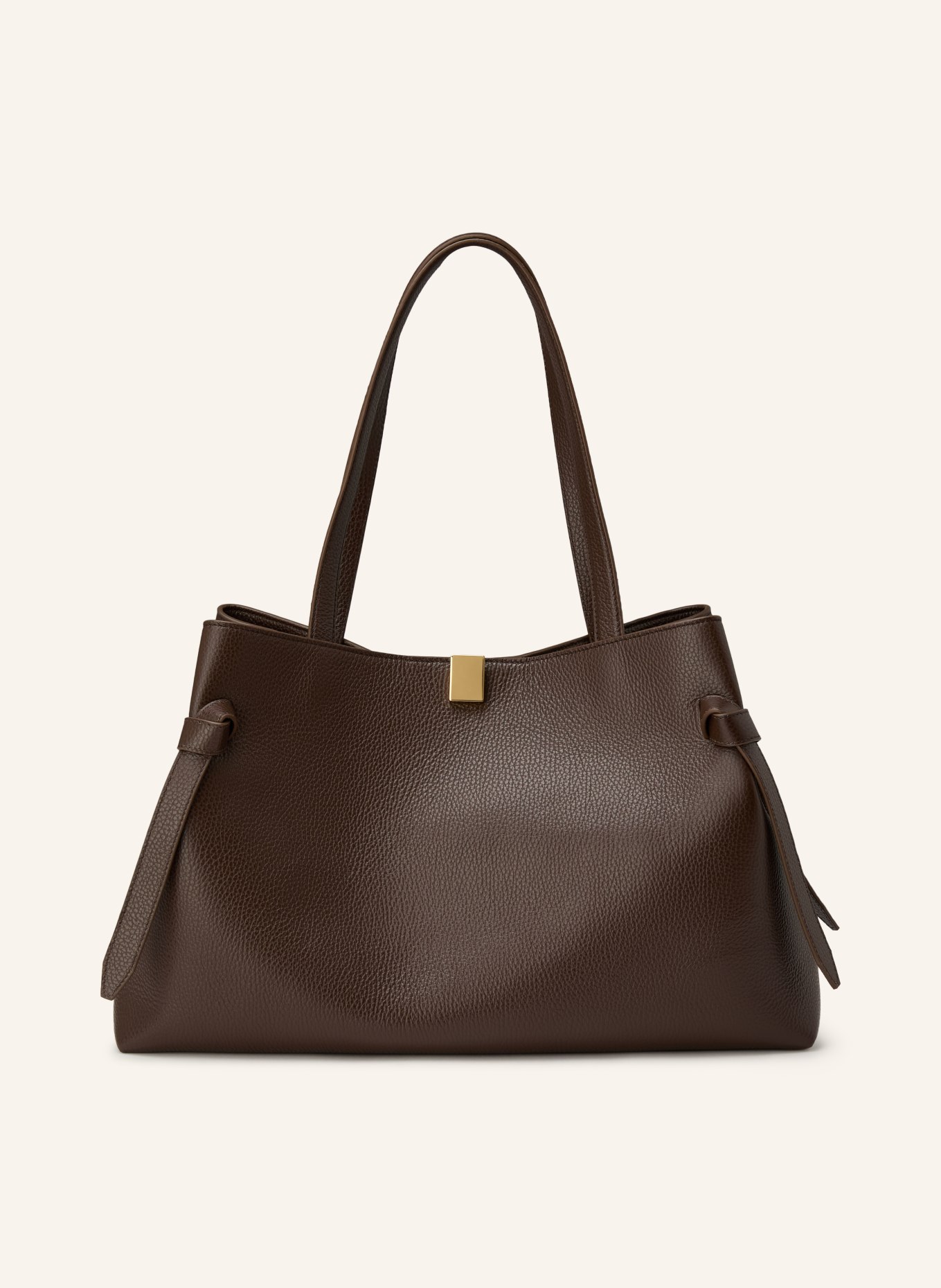 YUZEFI Shopper GYOZA: DUNKELBRAUN