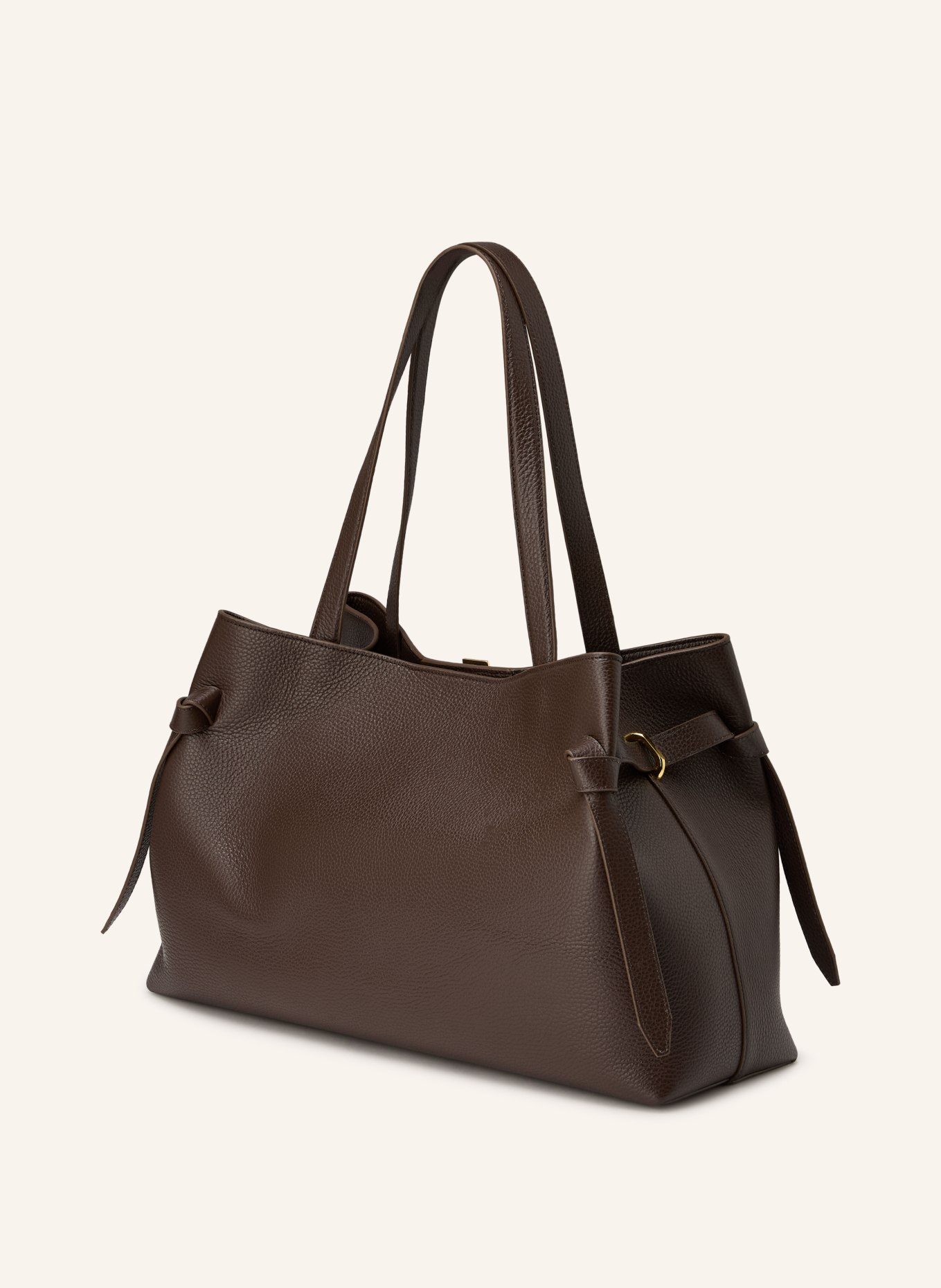 YUZEFI Shopper GYOZA: DUNKELBRAUN