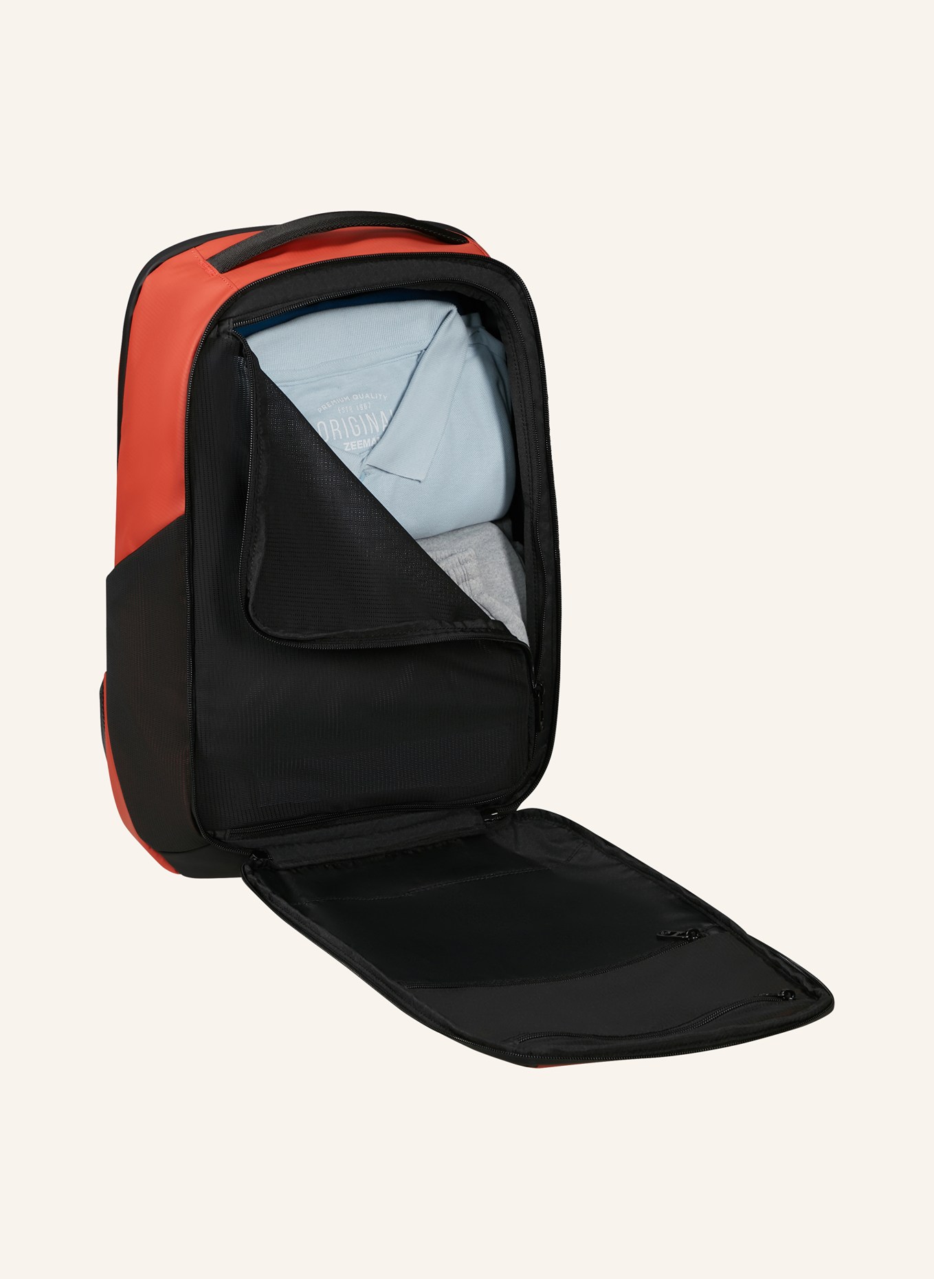 Samsonite Rucksack ACTIVE ROAD: HELLGRAU / SCHWARZ