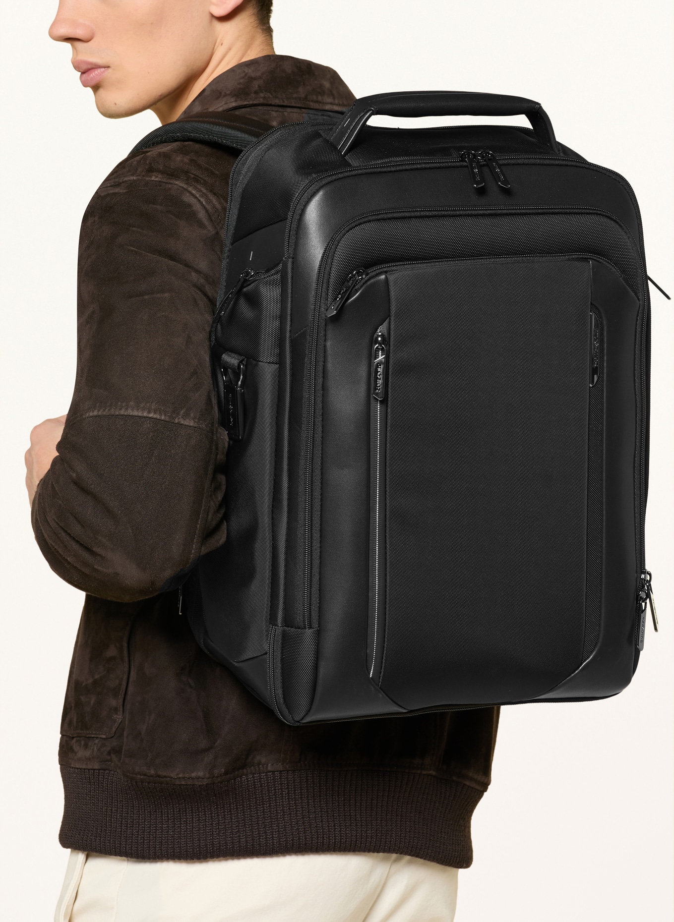 Samsonite Rucksack UNDERSEAT BACKPACK MEDIUM: SCHWARZ