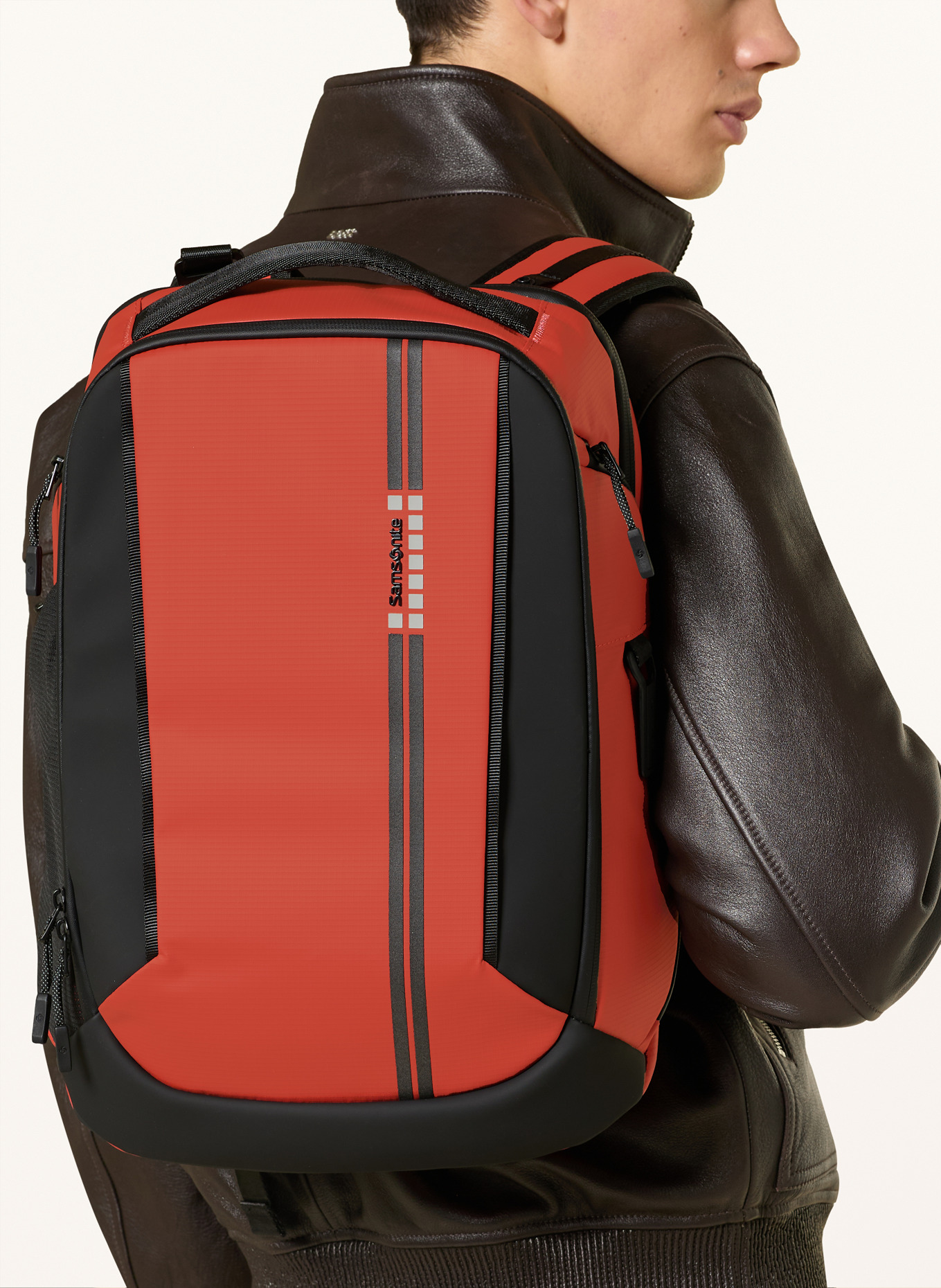 Samsonite Rucksack ACTIVE ROAD 20 l mit Laptop-Fach: HELLGRAU / SCHWARZ