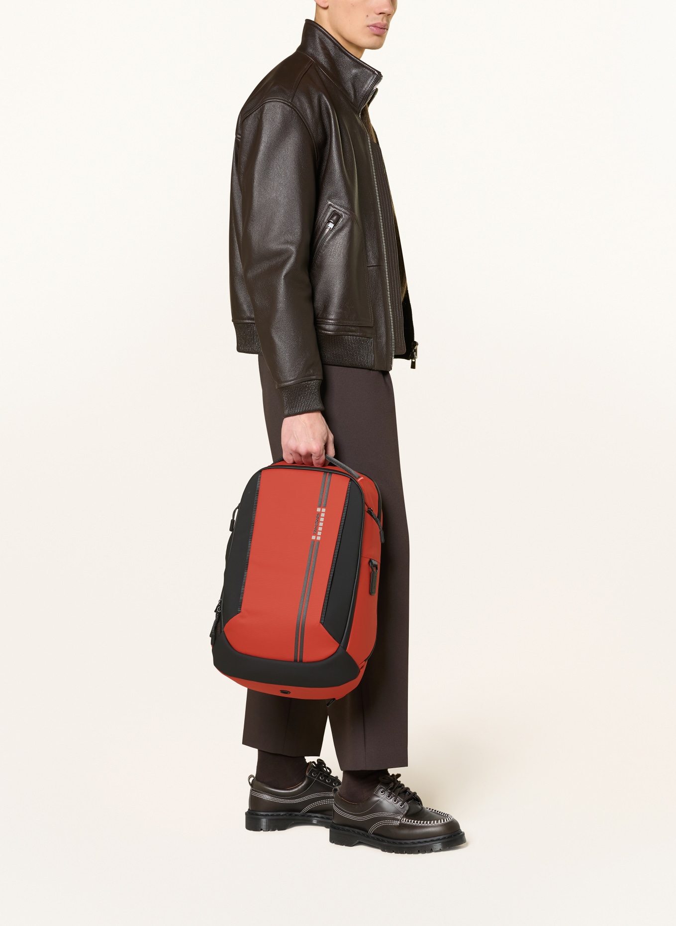 Samsonite Rucksack ACTIVE ROAD 20 l mit Laptop-Fach: HELLGRAU / SCHWARZ