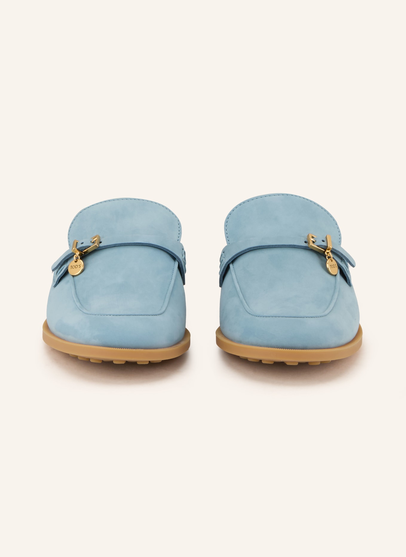 TOD'S Mules: HELLBLAU