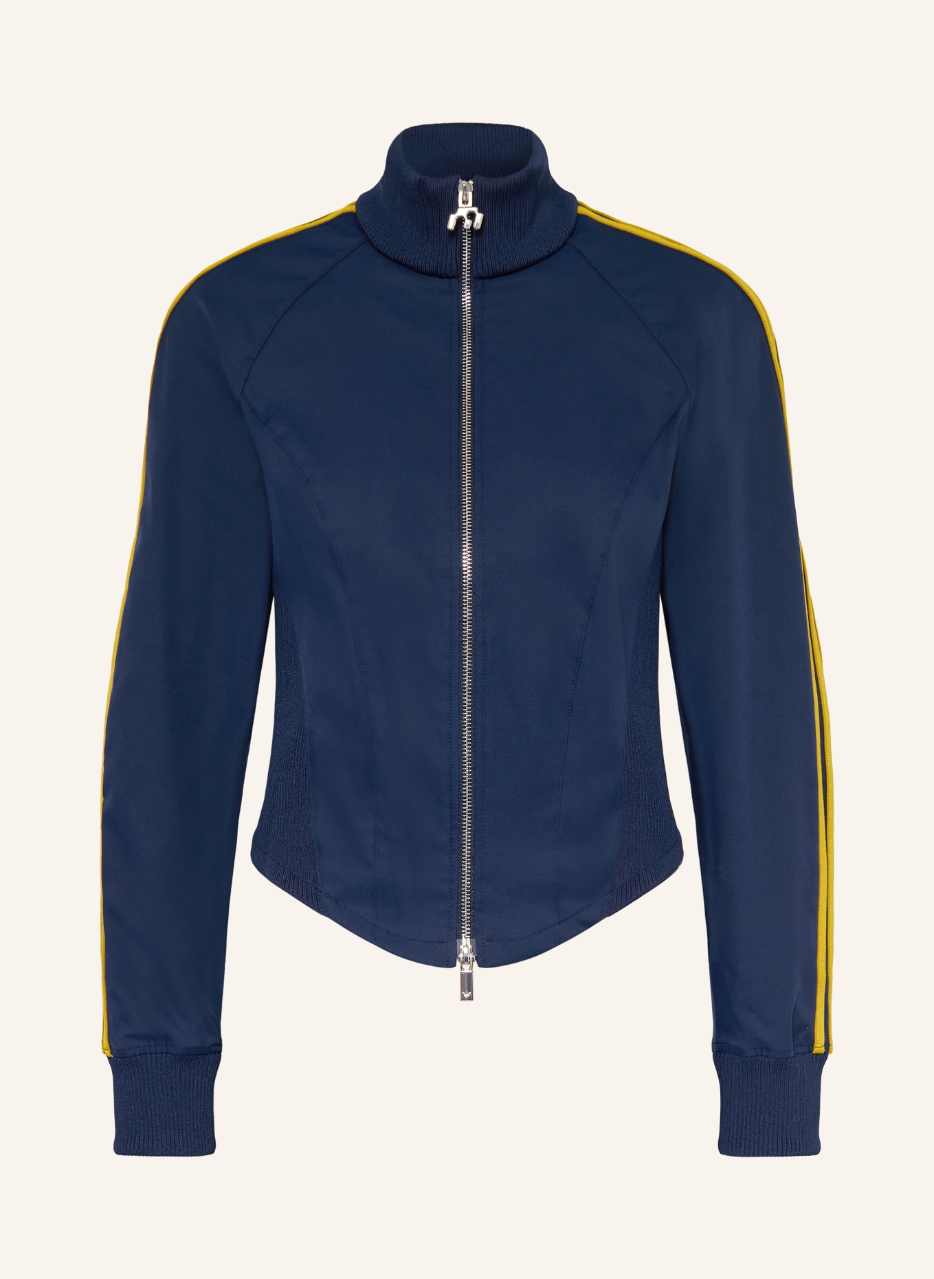 adidas Trainingsjacke MIAOU CORSET: DUNKELBLAU / GELB