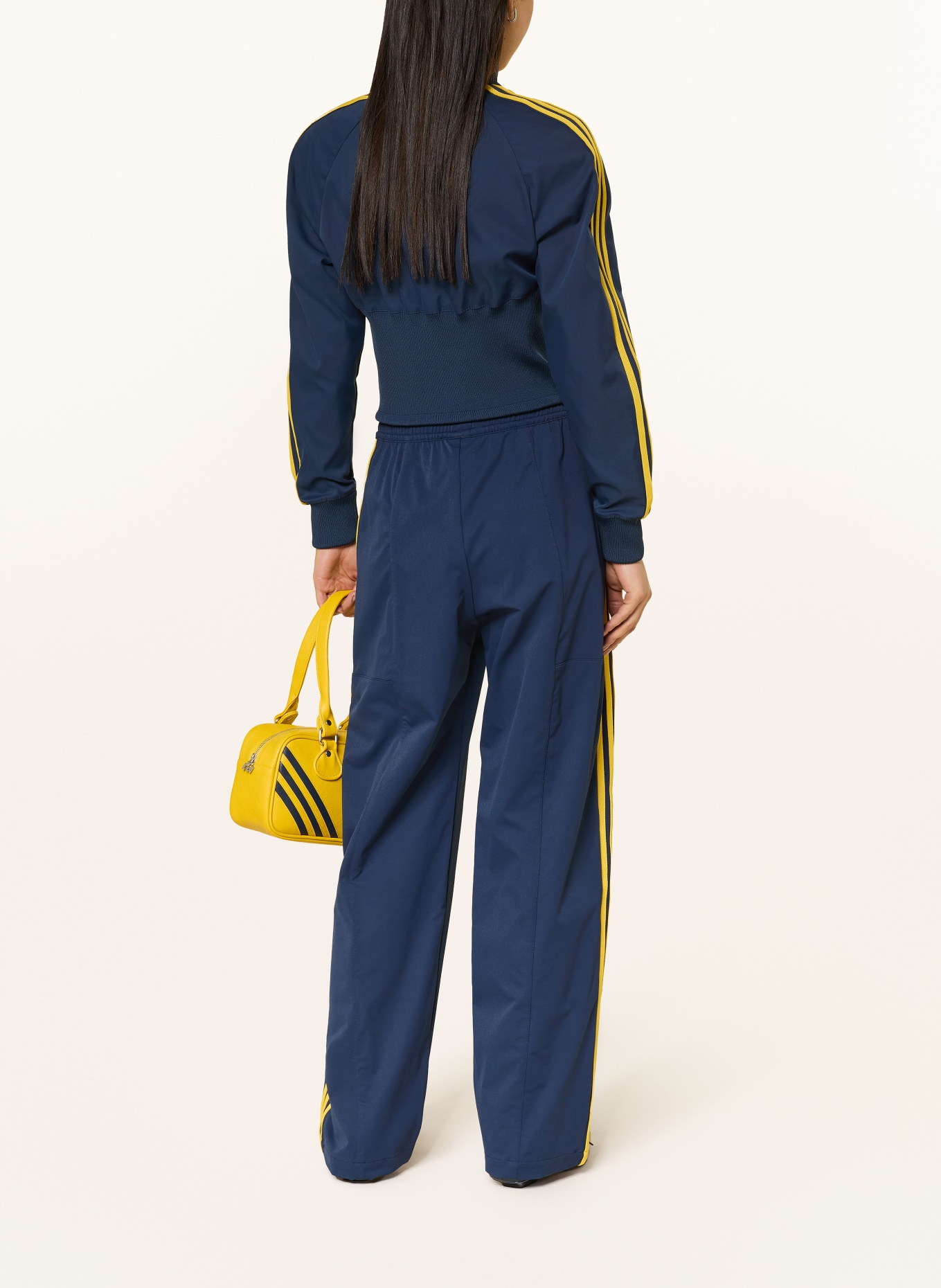 adidas Trainingsjacke MIAOU CORSET: DUNKELBLAU / GELB